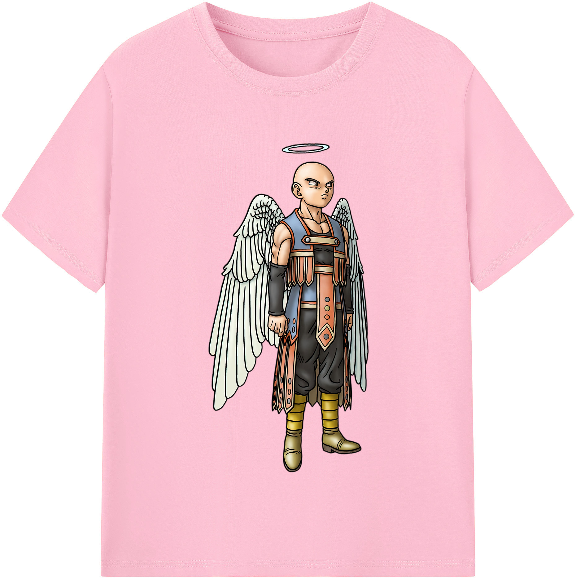 （画像用） ドラゴンクエスト Doragon Kuesuto Dragon Quest 綿100％半袖Tシャツ（フロントプリント）