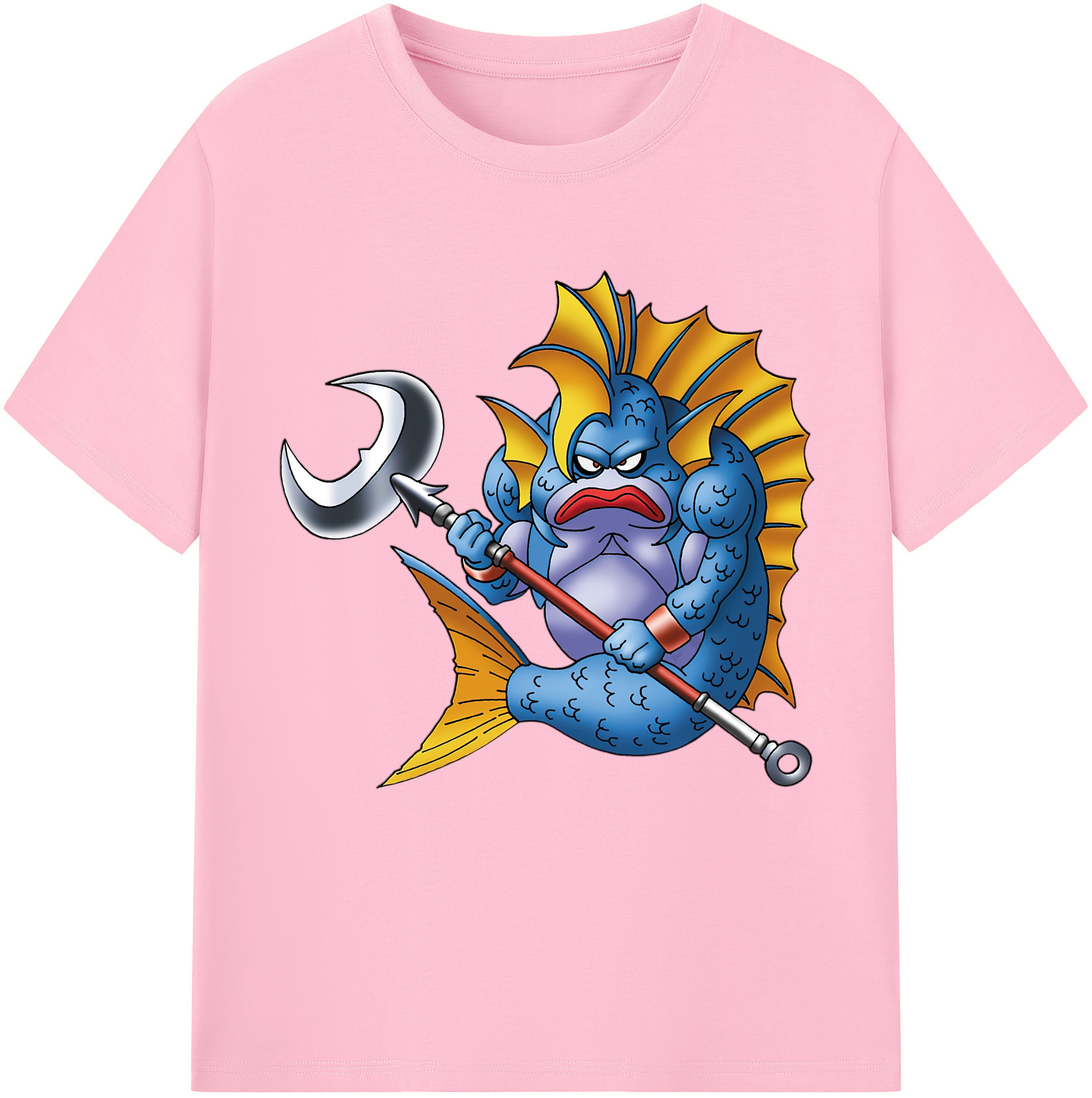 （画像用） ドラゴンクエスト Doragon Kuesuto Dragon Quest 綿100％半袖Tシャツ（フロントプリント）