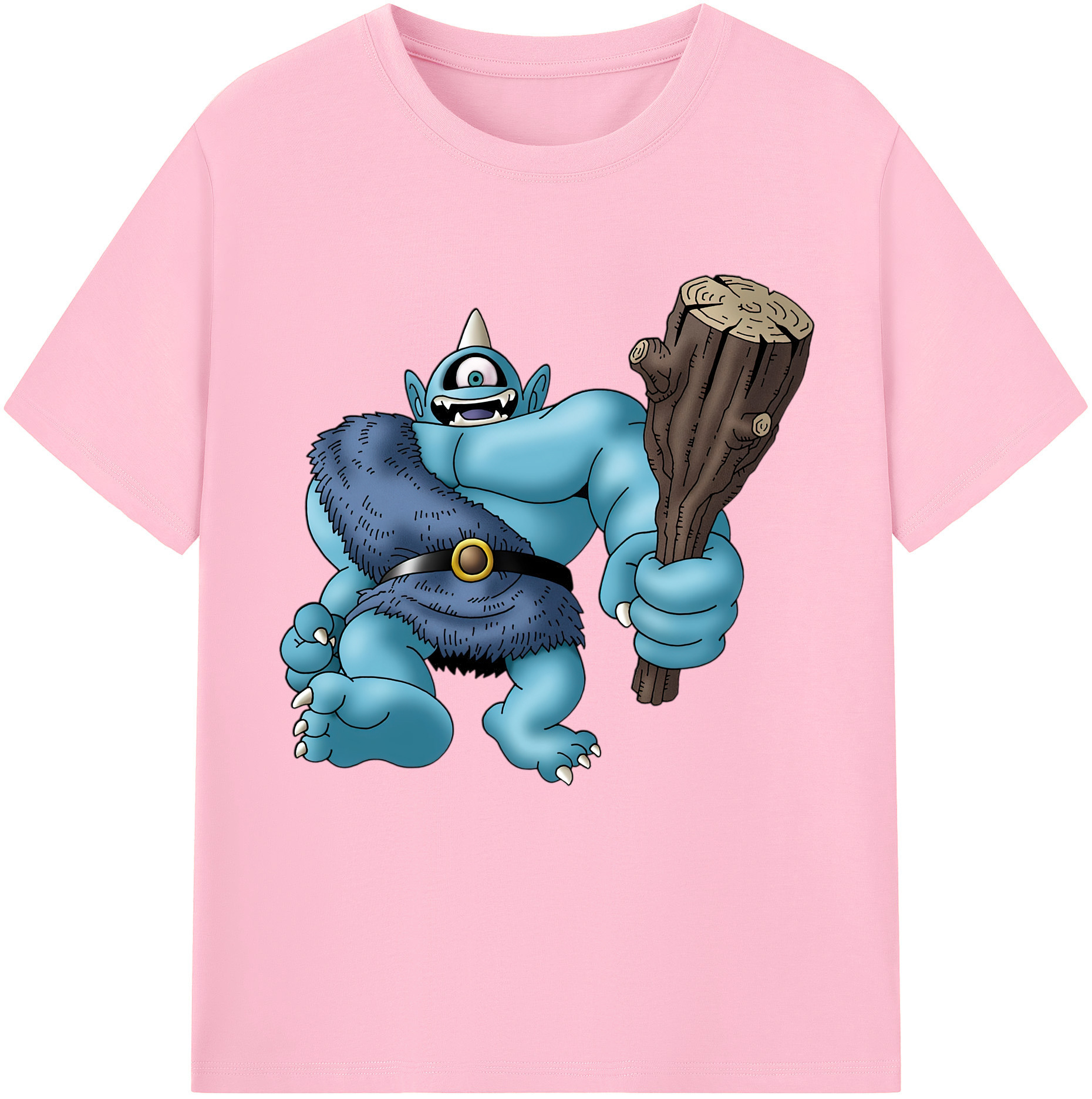 （画像用） ドラゴンクエスト Doragon Kuesuto Dragon Quest 綿100％半袖Tシャツ（フロントプリント）