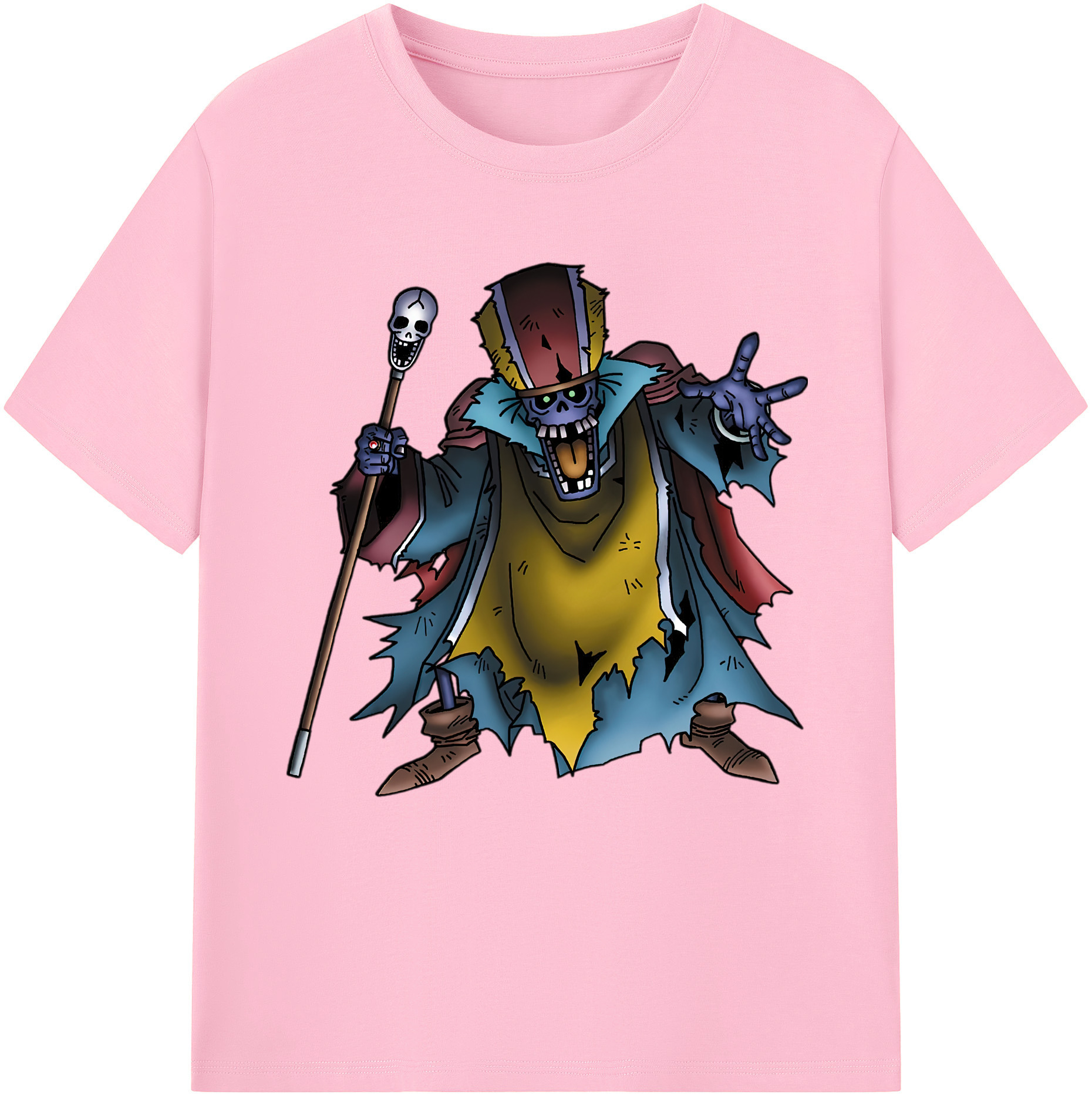 （画像用） ドラゴンクエスト Doragon Kuesuto Dragon Quest 綿100％半袖Tシャツ（フロントプリント）