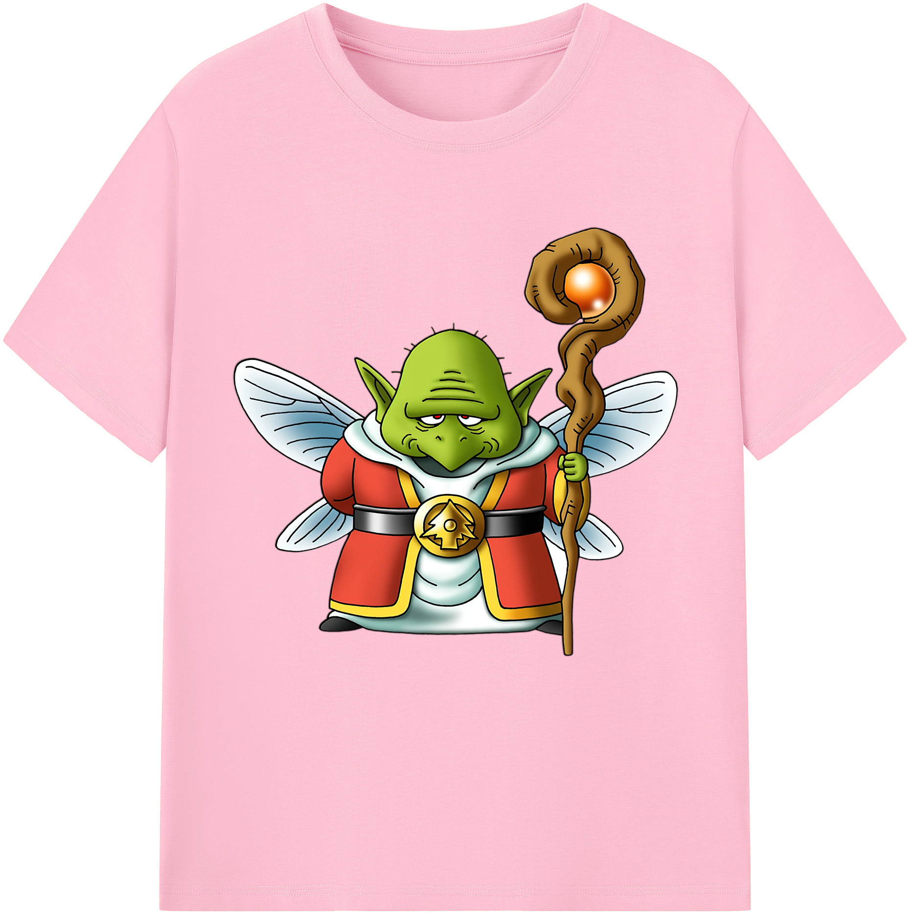 （画像用） ドラゴンクエスト Doragon Kuesuto Dragon Quest 綿100％半袖Tシャツ（フロントプリント）