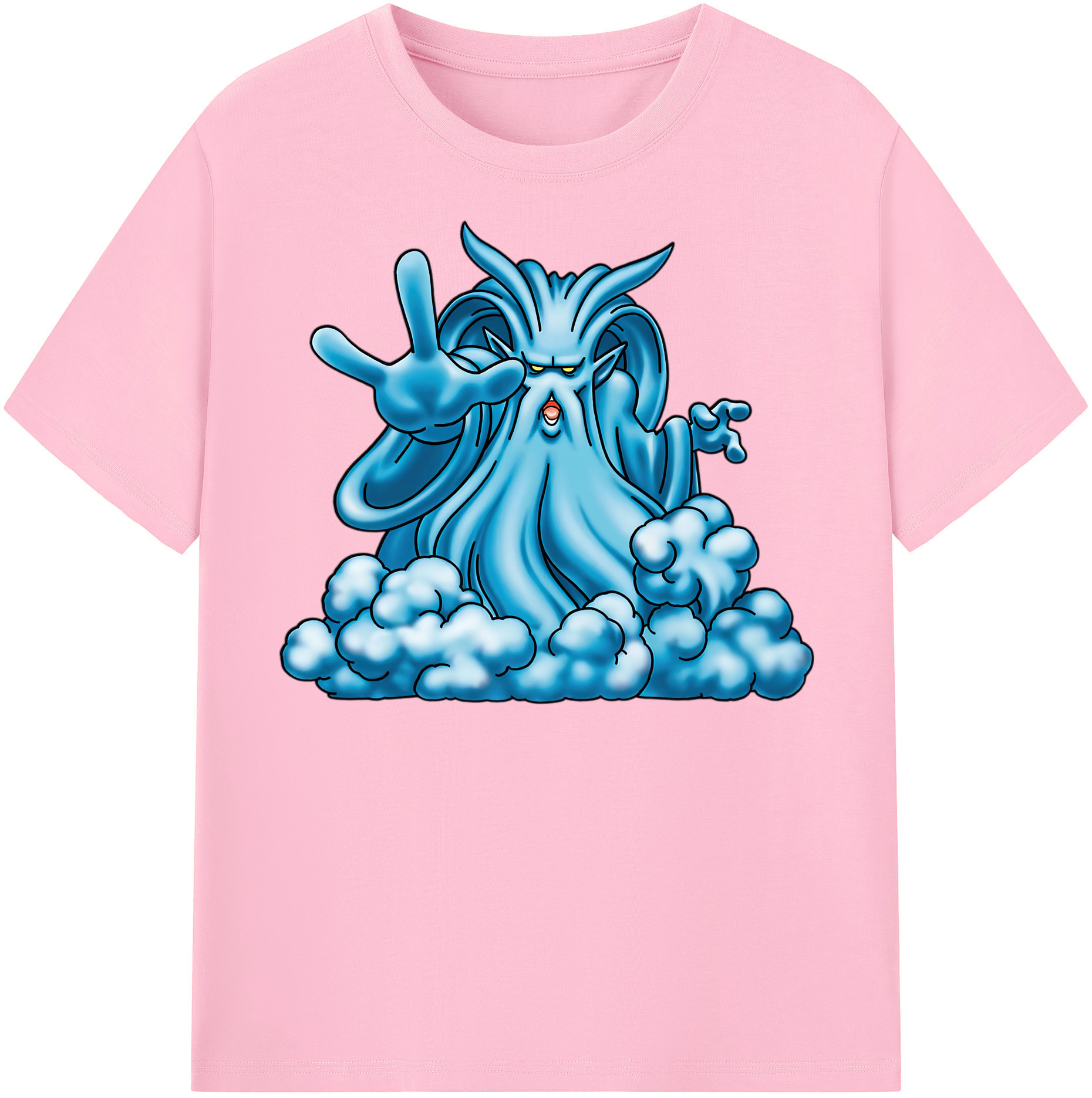 （画像用） ドラゴンクエスト Doragon Kuesuto Dragon Quest 綿100％半袖Tシャツ（フロントプリント）