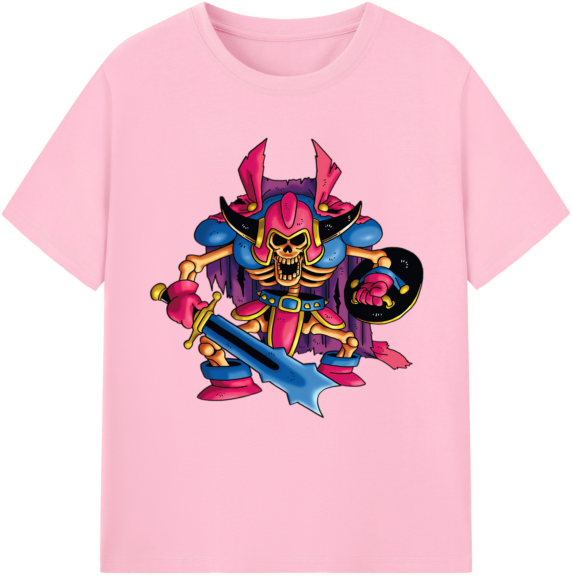 （画像用） ドラゴンクエスト Doragon Kuesuto Dragon Quest 綿100％半袖Tシャツ（フロントプリント）