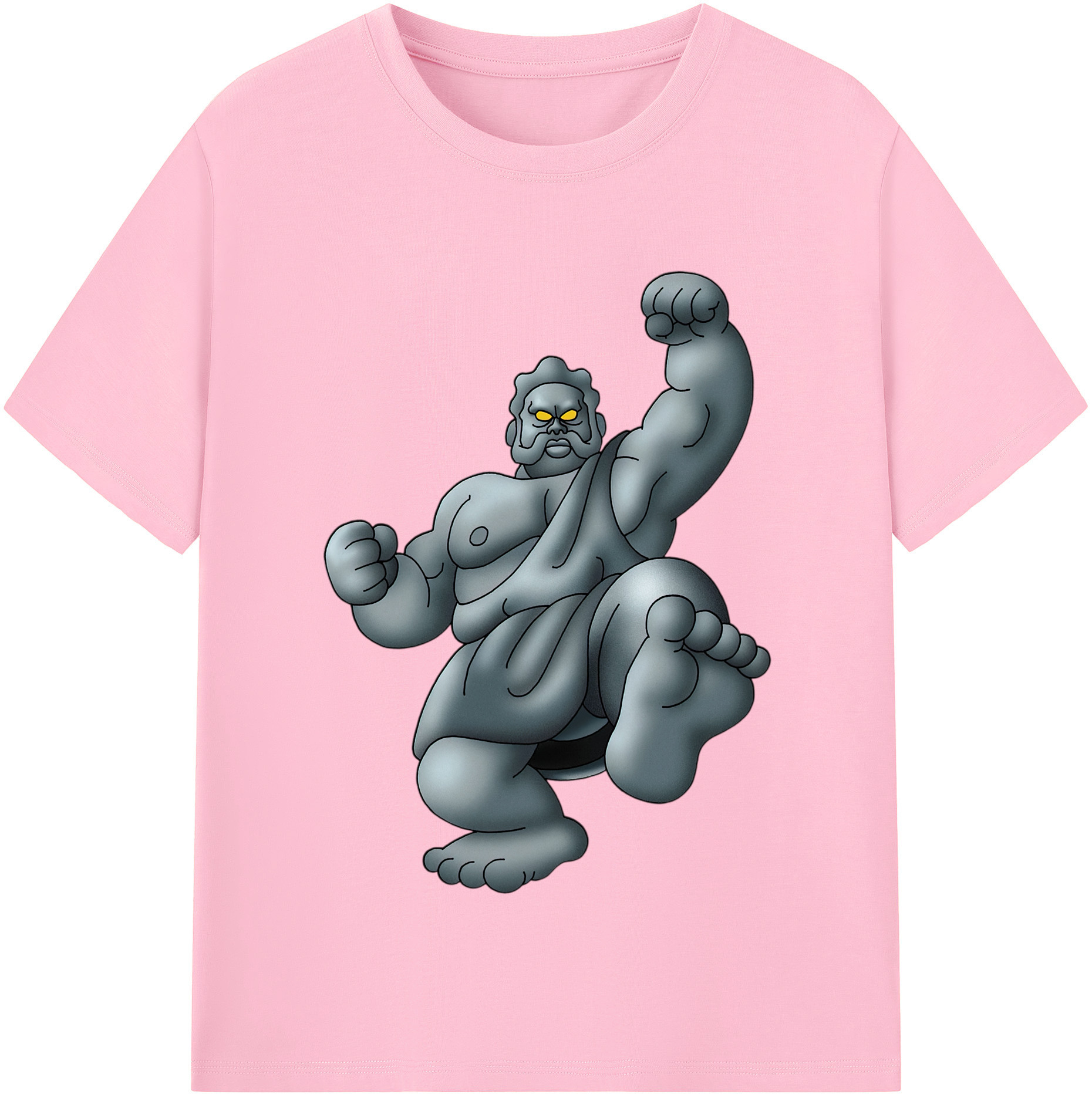 （画像用） ドラゴンクエスト Doragon Kuesuto Dragon Quest 綿100％半袖Tシャツ（フロントプリント）