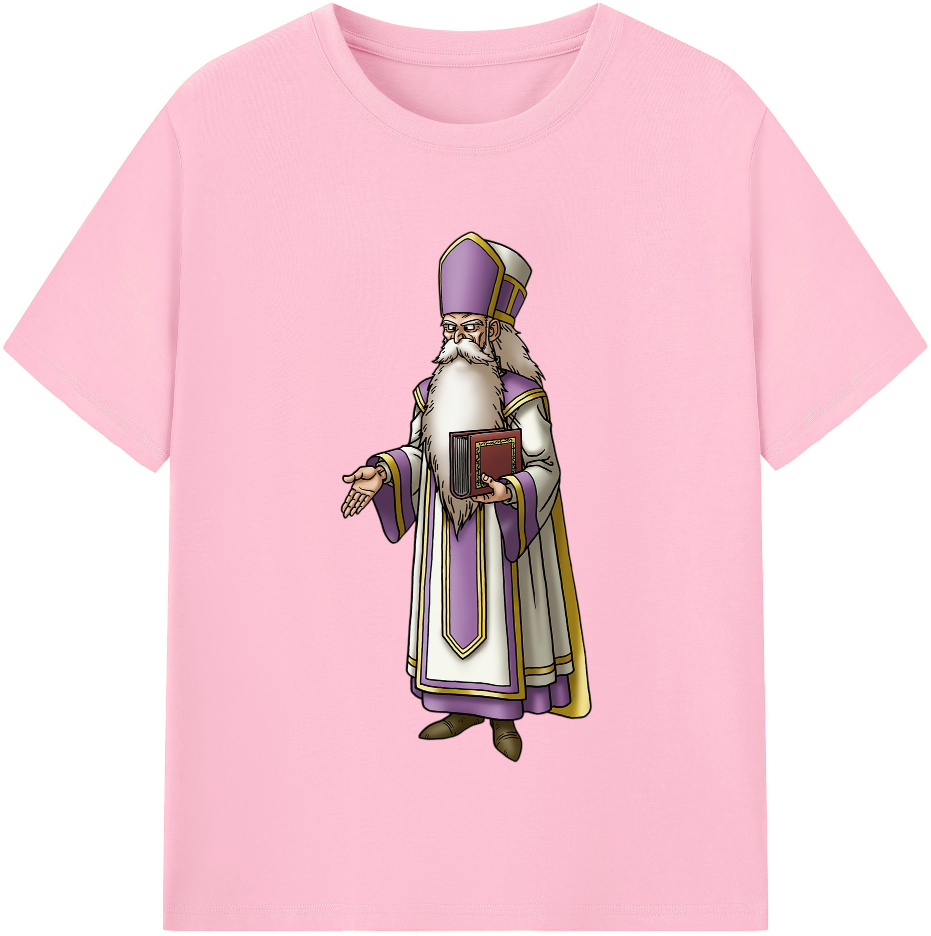 （画像用） ドラゴンクエスト Doragon Kuesuto Dragon Quest 綿100％半袖Tシャツ（フロントプリント）