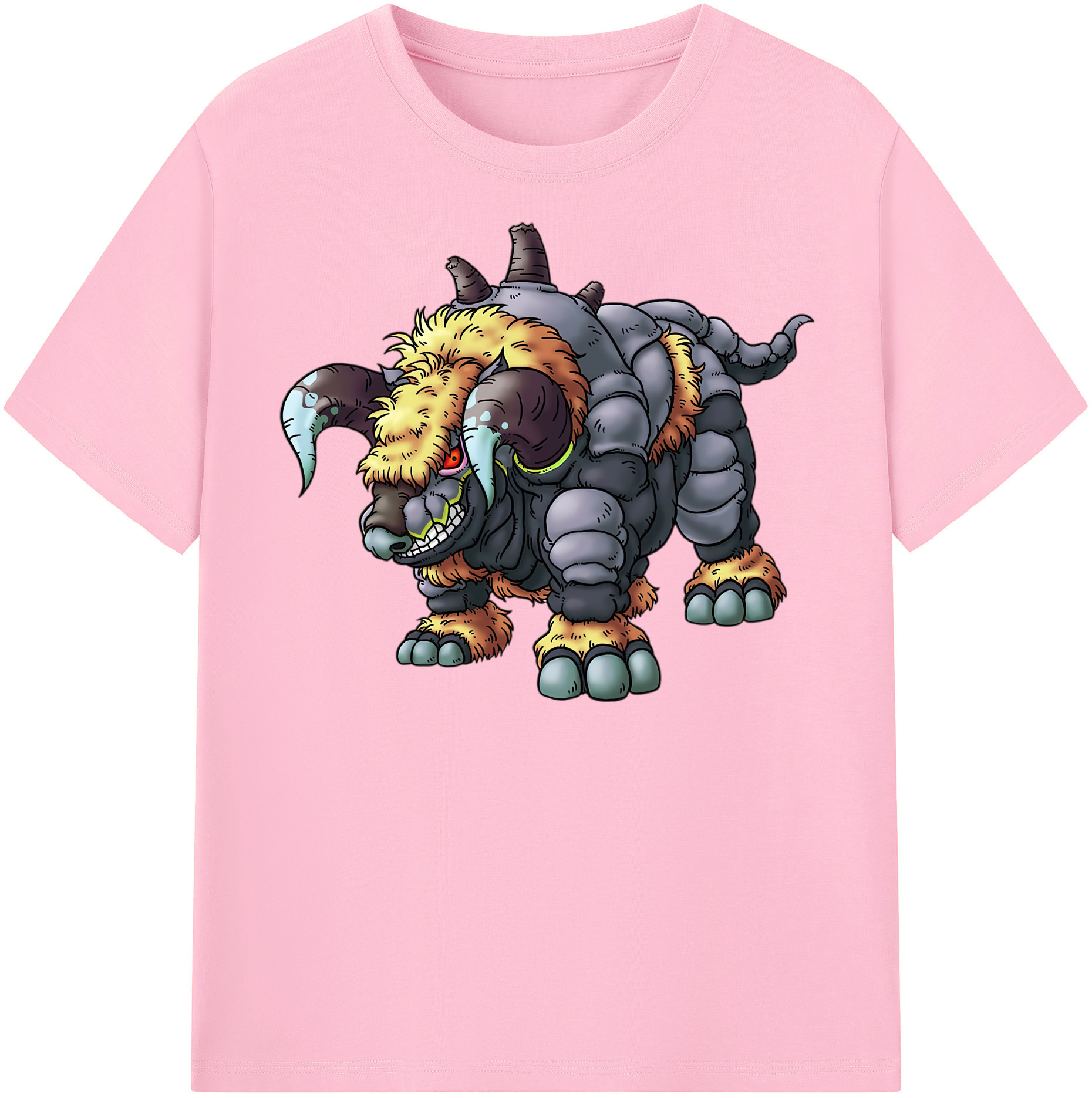 （画像用） ドラゴンクエスト Doragon Kuesuto Dragon Quest 綿100％半袖Tシャツ（フロントプリント）