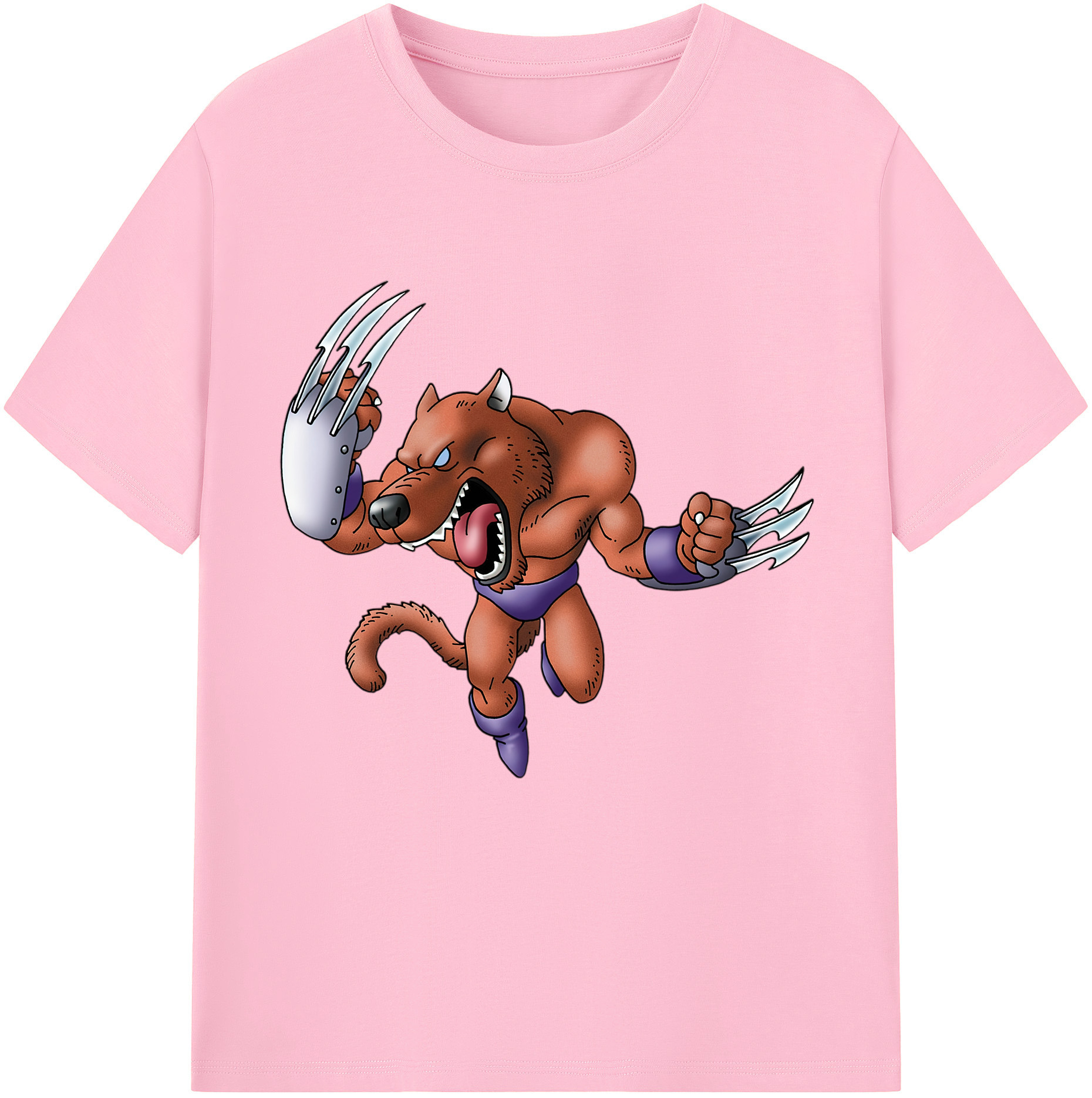 （画像用） ドラゴンクエスト Doragon Kuesuto Dragon Quest 綿100％半袖Tシャツ（フロントプリント）
