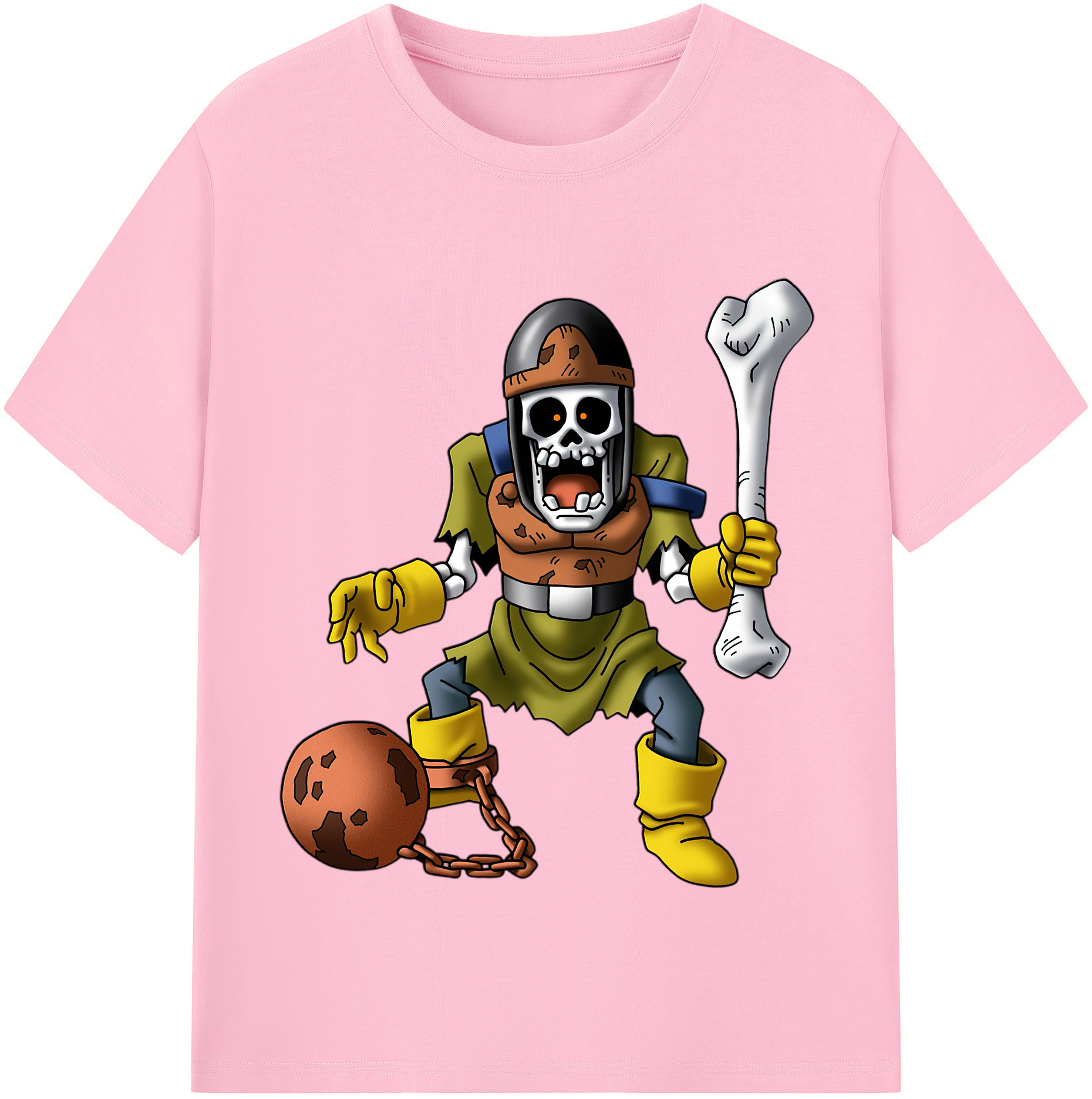 （画像用） ドラゴンクエスト Doragon Kuesuto Dragon Quest 綿100％半袖Tシャツ（フロントプリント）