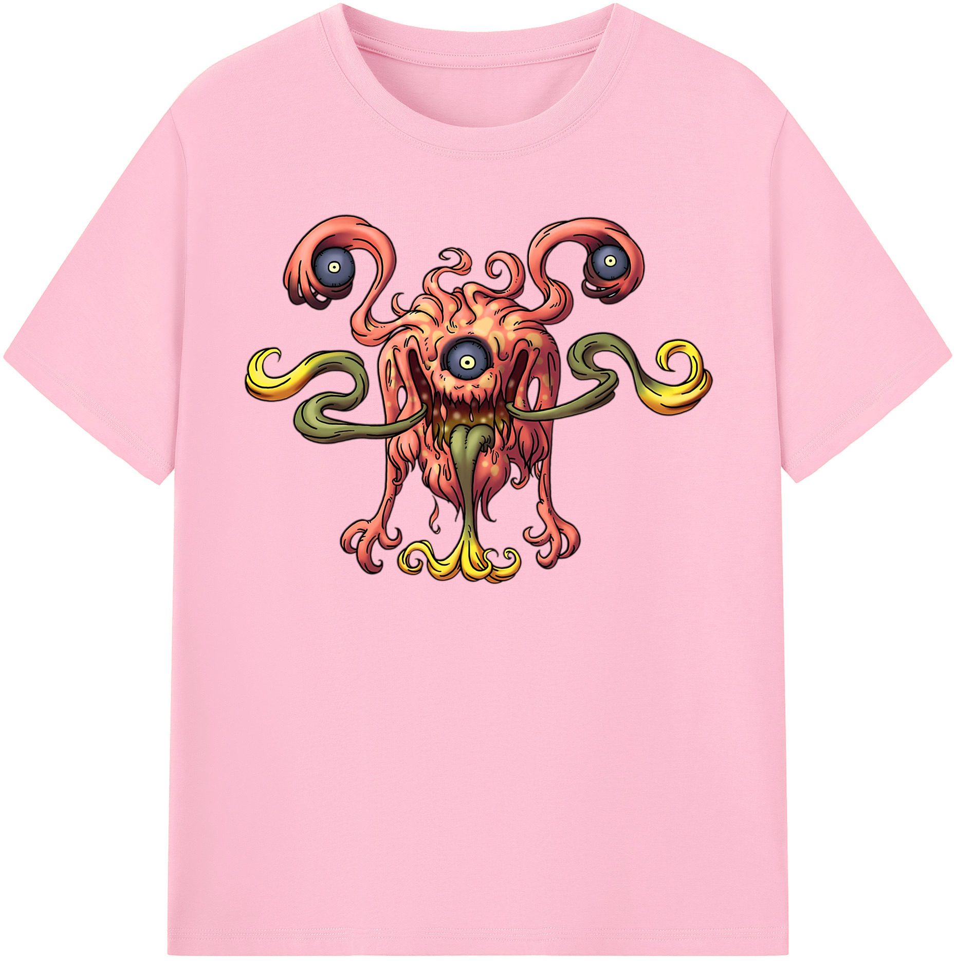 （画像用） ドラゴンクエスト Doragon Kuesuto Dragon Quest 綿100％半袖Tシャツ（フロントプリント）