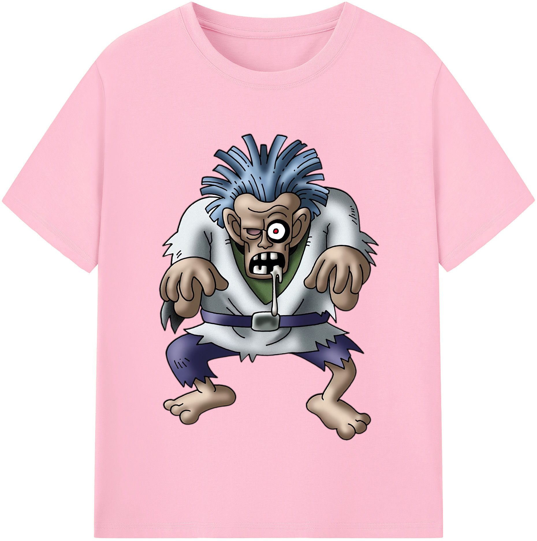 （画像用） ドラゴンクエスト Doragon Kuesuto Dragon Quest 綿100％半袖Tシャツ（フロントプリント）