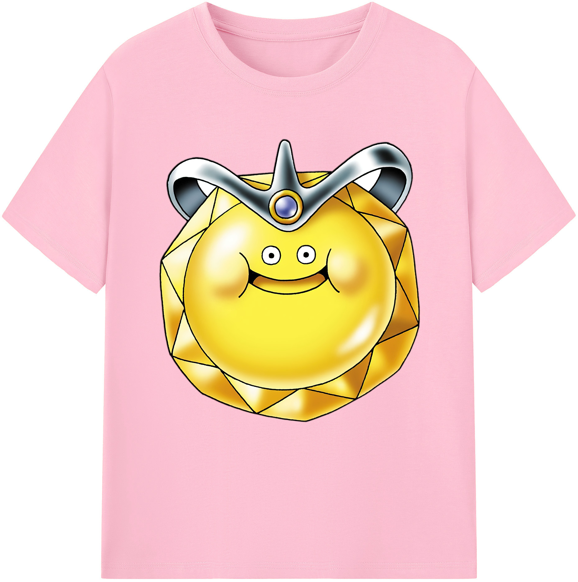 （画像用） ドラゴンクエスト Doragon Kuesuto Dragon Quest 綿100％半袖Tシャツ（フロントプリント）