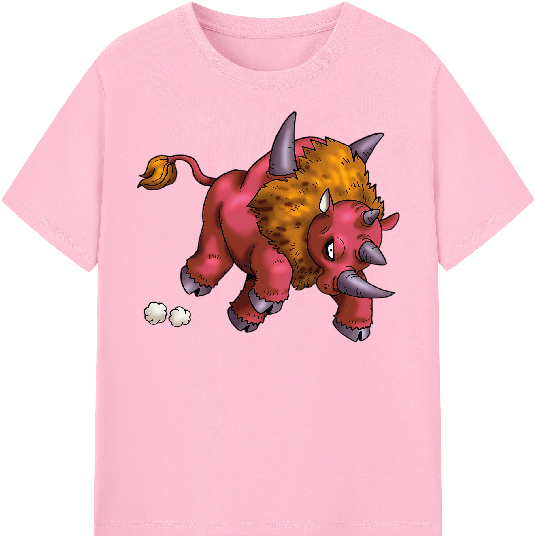 （画像用） ドラゴンクエスト Doragon Kuesuto Dragon Quest 綿100％半袖Tシャツ（フロントプリント）