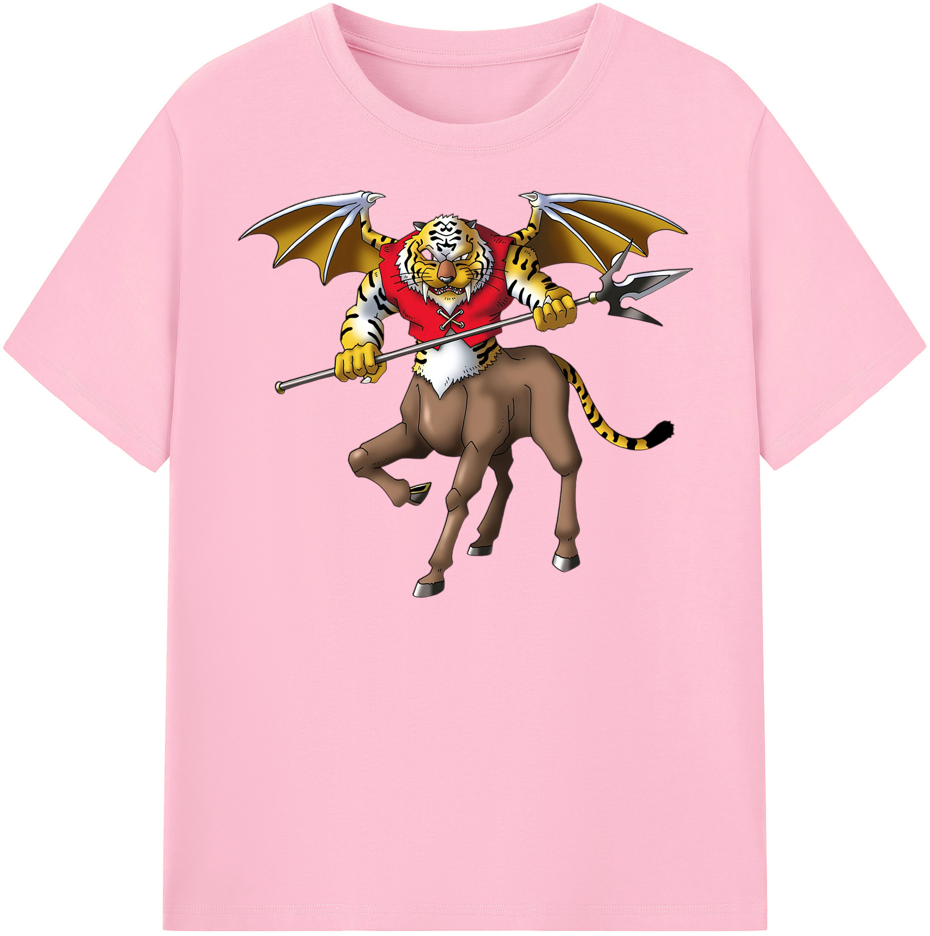 （画像用） ドラゴンクエスト Doragon Kuesuto Dragon Quest 綿100％半袖Tシャツ（フロントプリント）