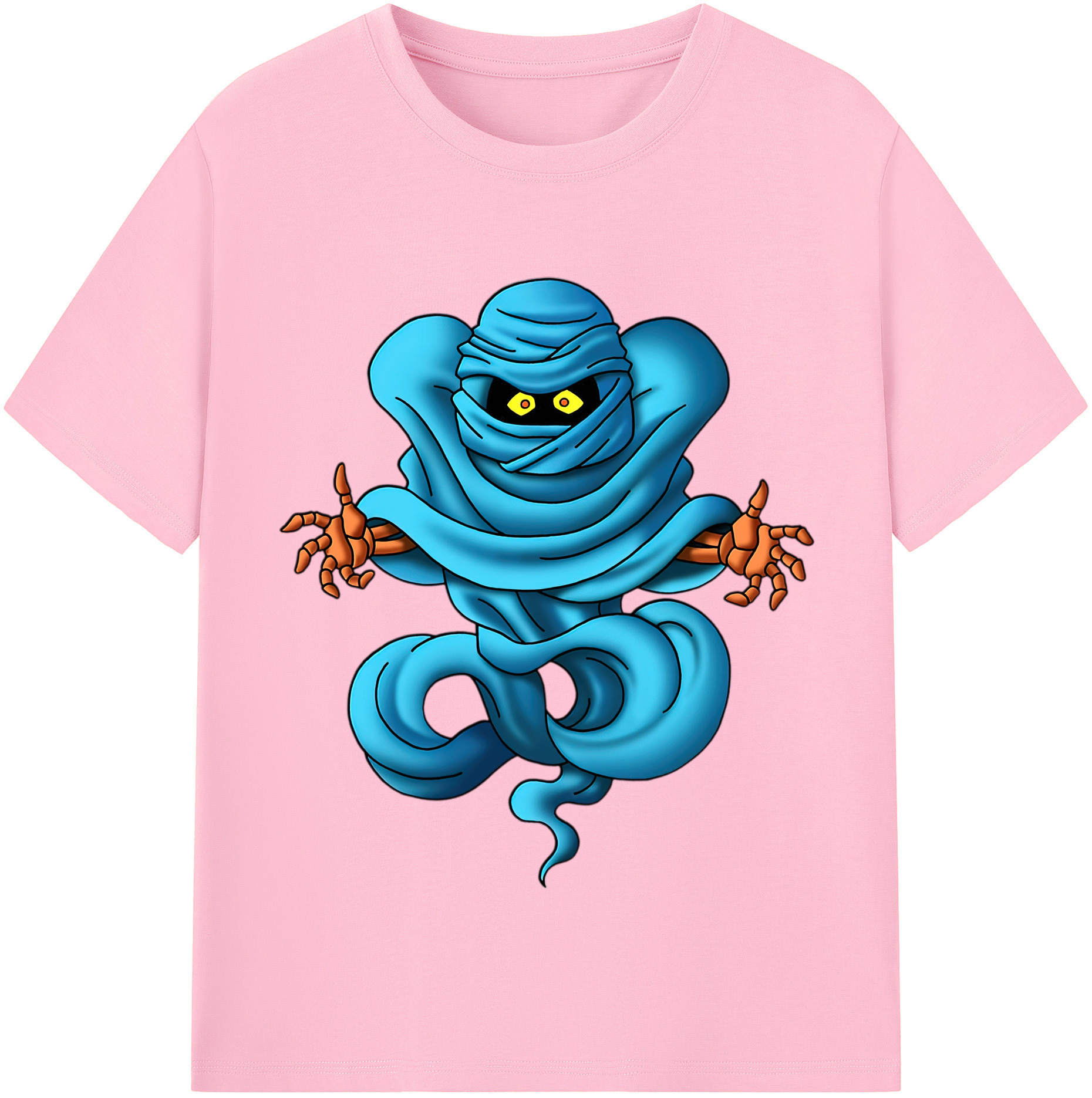 （画像用） ドラゴンクエスト Doragon Kuesuto Dragon Quest 綿100％半袖Tシャツ（フロントプリント）