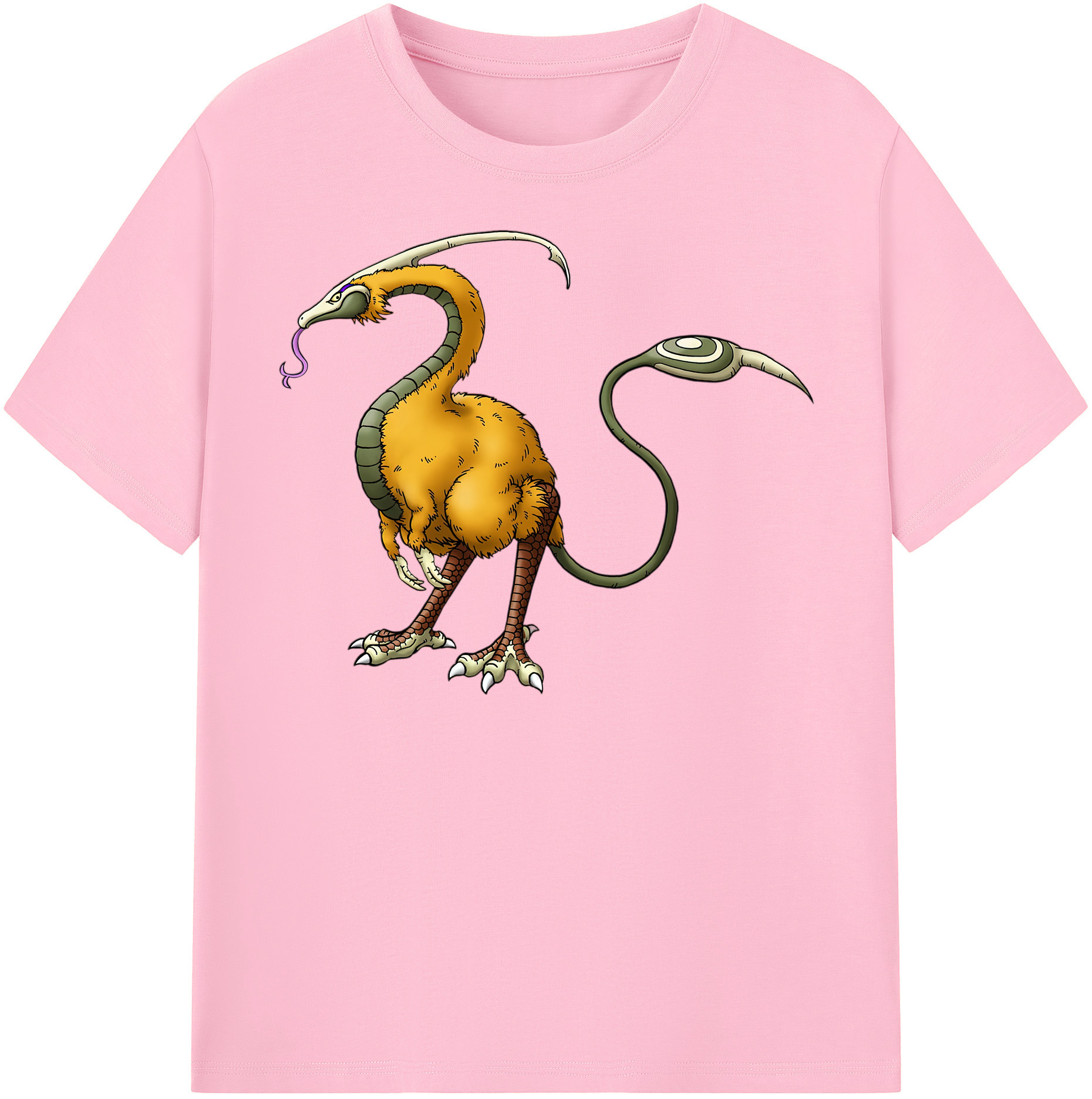 （画像用） ドラゴンクエスト Doragon Kuesuto Dragon Quest 綿100％半袖Tシャツ（フロントプリント）
