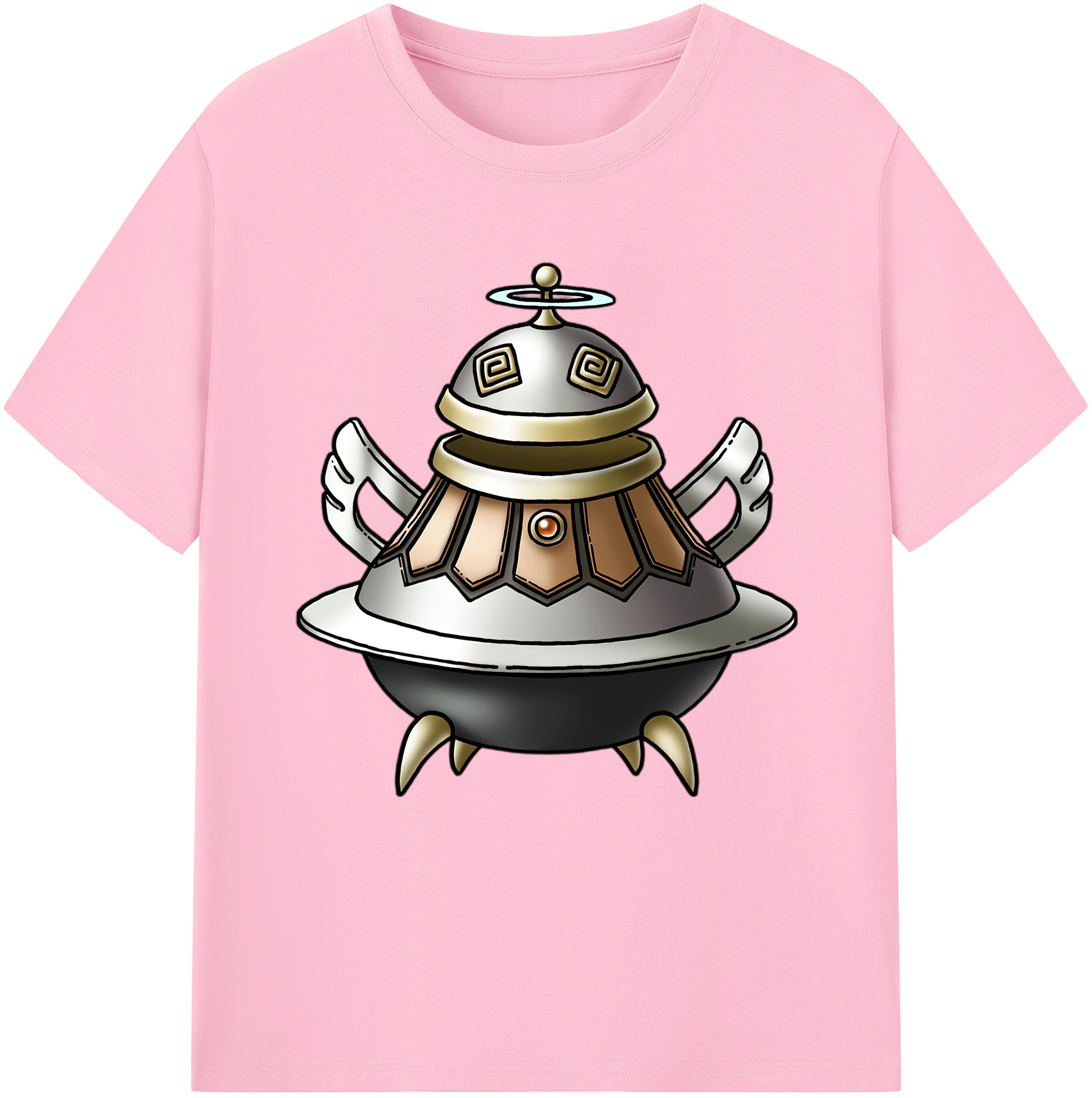 （画像用） ドラゴンクエスト Doragon Kuesuto Dragon Quest 綿100％半袖Tシャツ（フロントプリント）