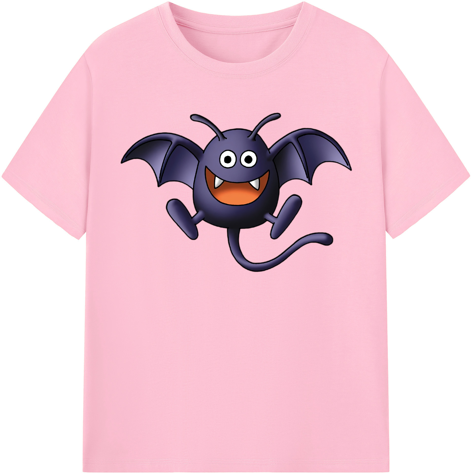 （画像用） ドラゴンクエスト Doragon Kuesuto Dragon Quest 綿100％半袖Tシャツ（フロントプリント）