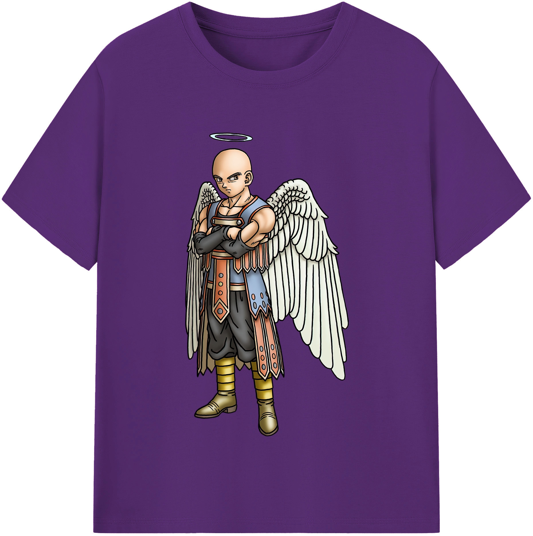 （画像用） ドラゴンクエスト Doragon Kuesuto Dragon Quest 綿100％半袖Tシャツ（フロントプリント）