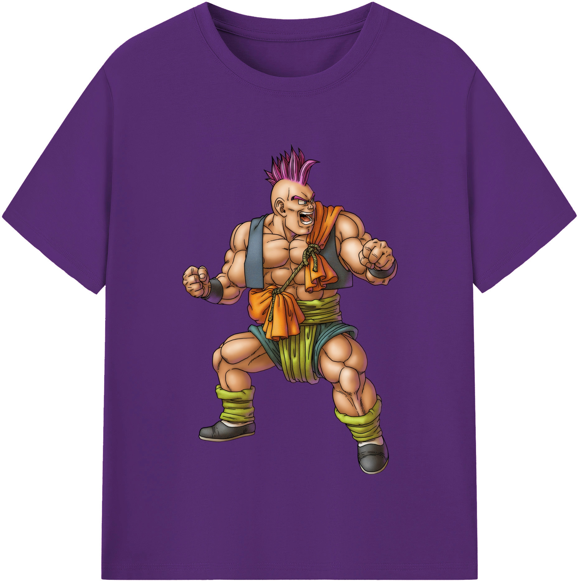 （画像用） ドラゴンクエスト Doragon Kuesuto Dragon Quest 綿100％半袖Tシャツ（フロントプリント）