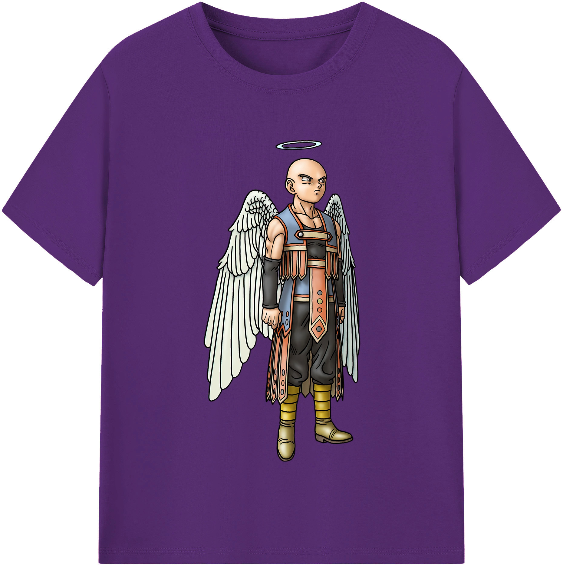 （画像用） ドラゴンクエスト Doragon Kuesuto Dragon Quest 綿100％半袖Tシャツ（フロントプリント）