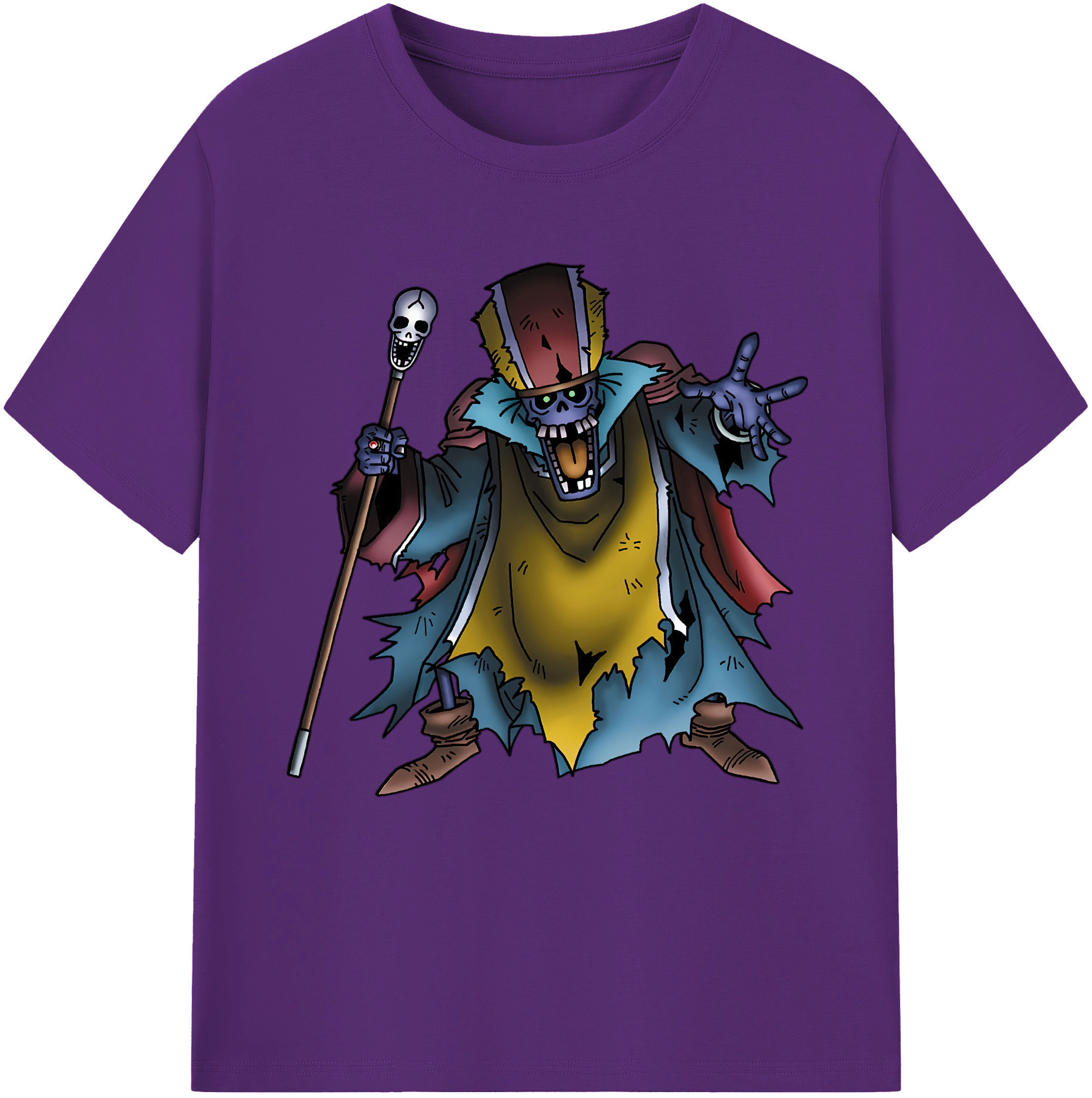 （画像用） ドラゴンクエスト Doragon Kuesuto Dragon Quest 綿100％半袖Tシャツ（フロントプリント）