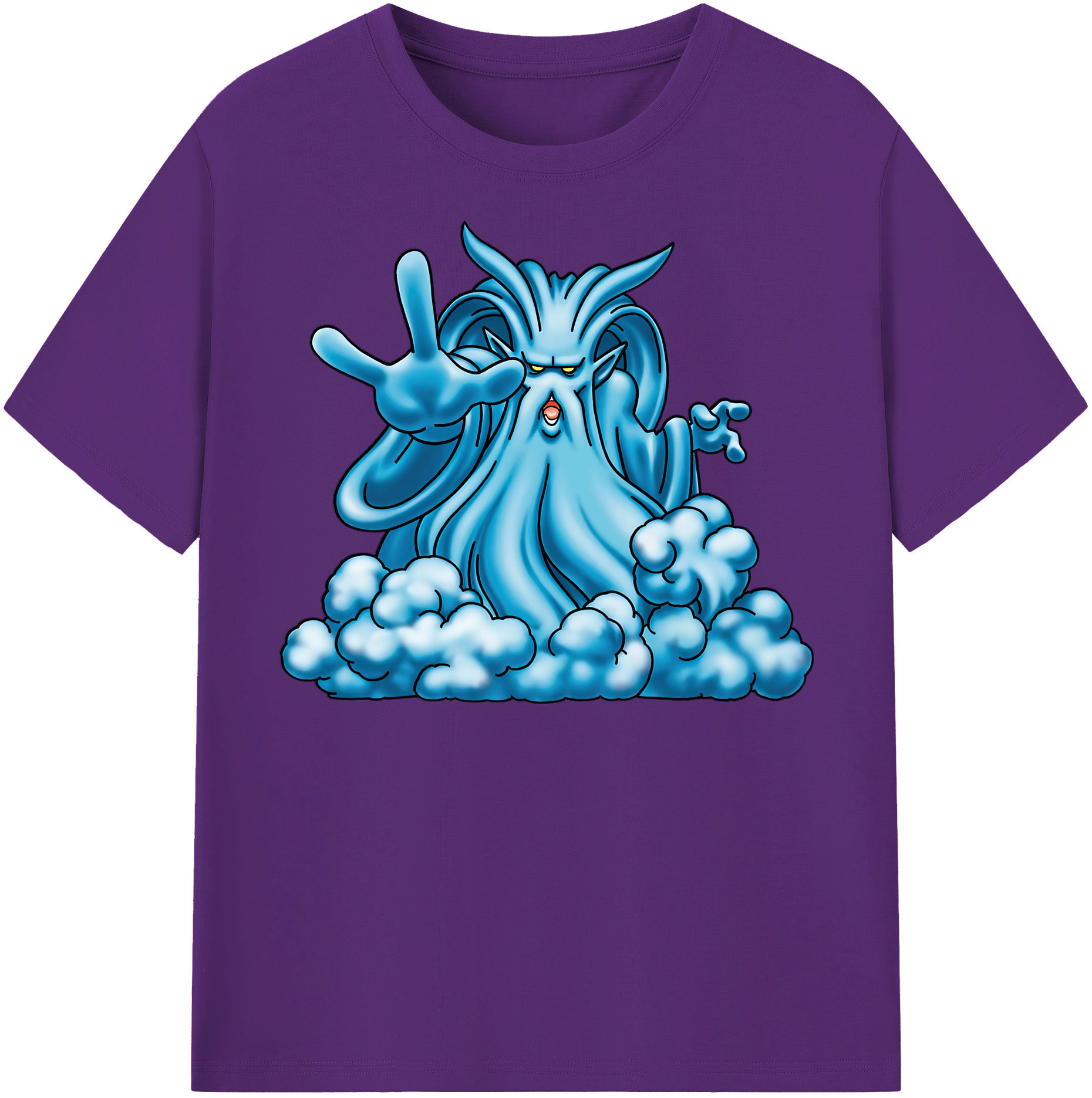 （画像用） ドラゴンクエスト Doragon Kuesuto Dragon Quest 綿100％半袖Tシャツ（フロントプリント）