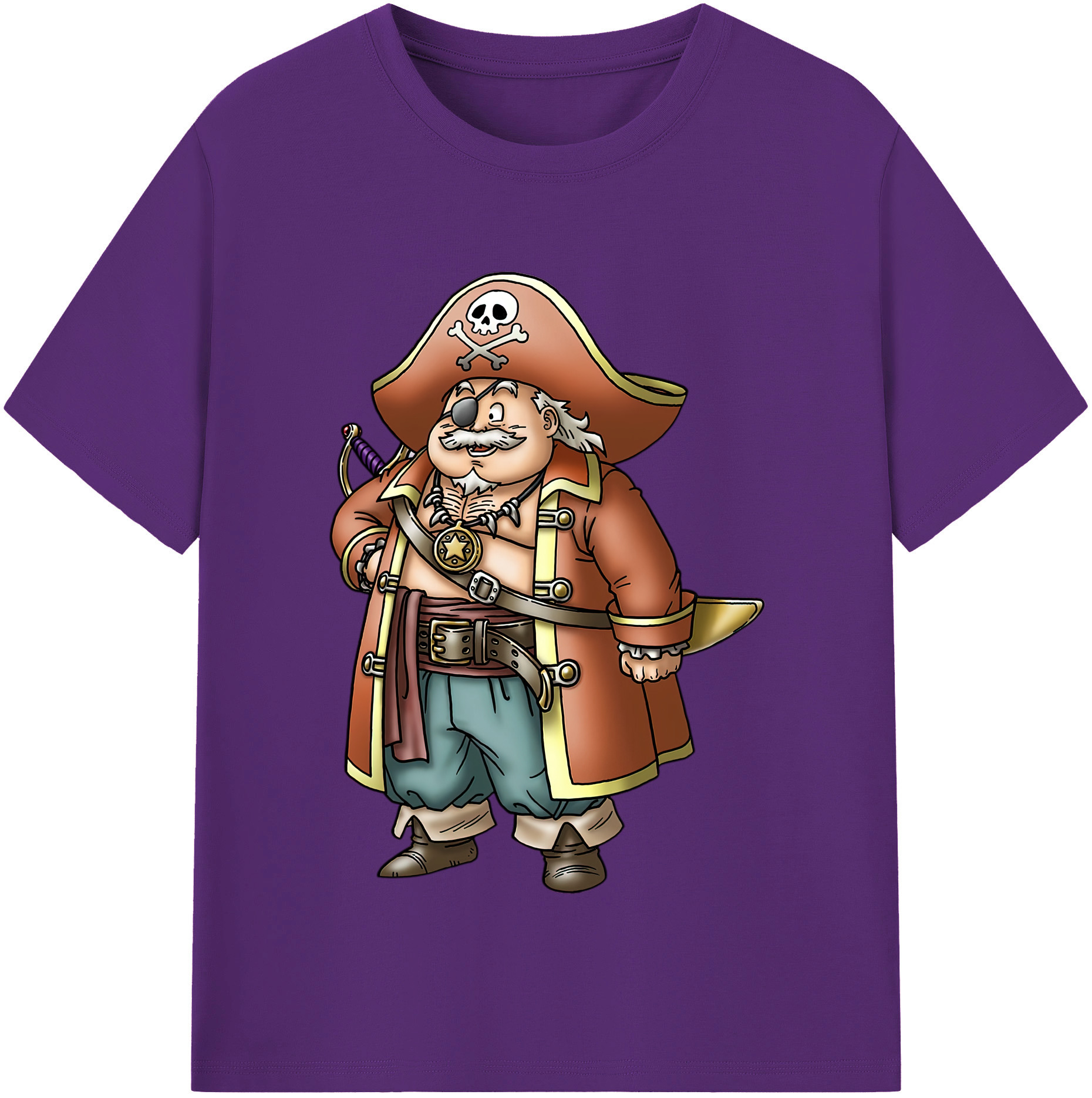 （画像用） ドラゴンクエスト Doragon Kuesuto Dragon Quest 綿100％半袖Tシャツ（フロントプリント）