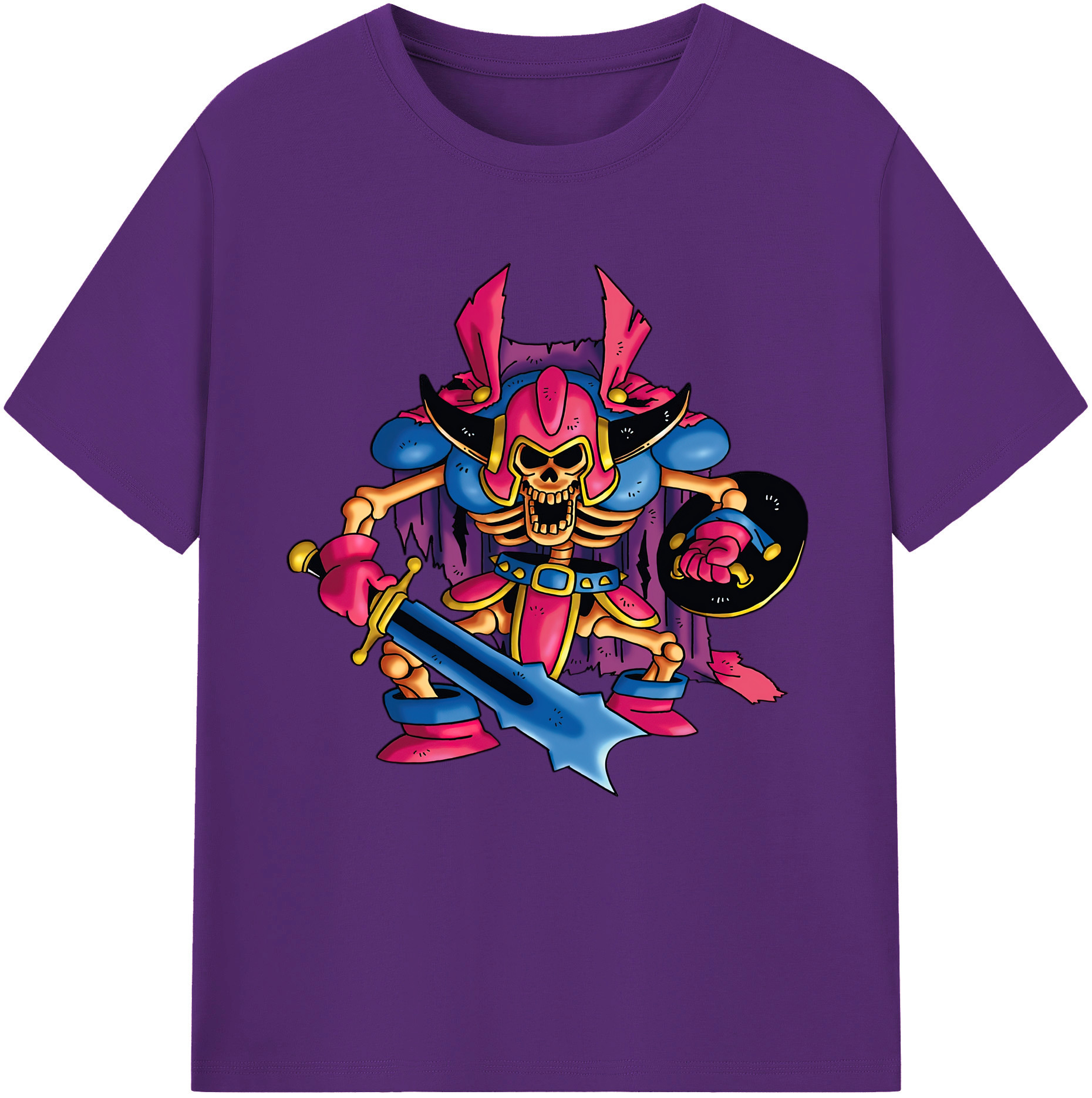 （画像用） ドラゴンクエスト Doragon Kuesuto Dragon Quest 綿100％半袖Tシャツ（フロントプリント）