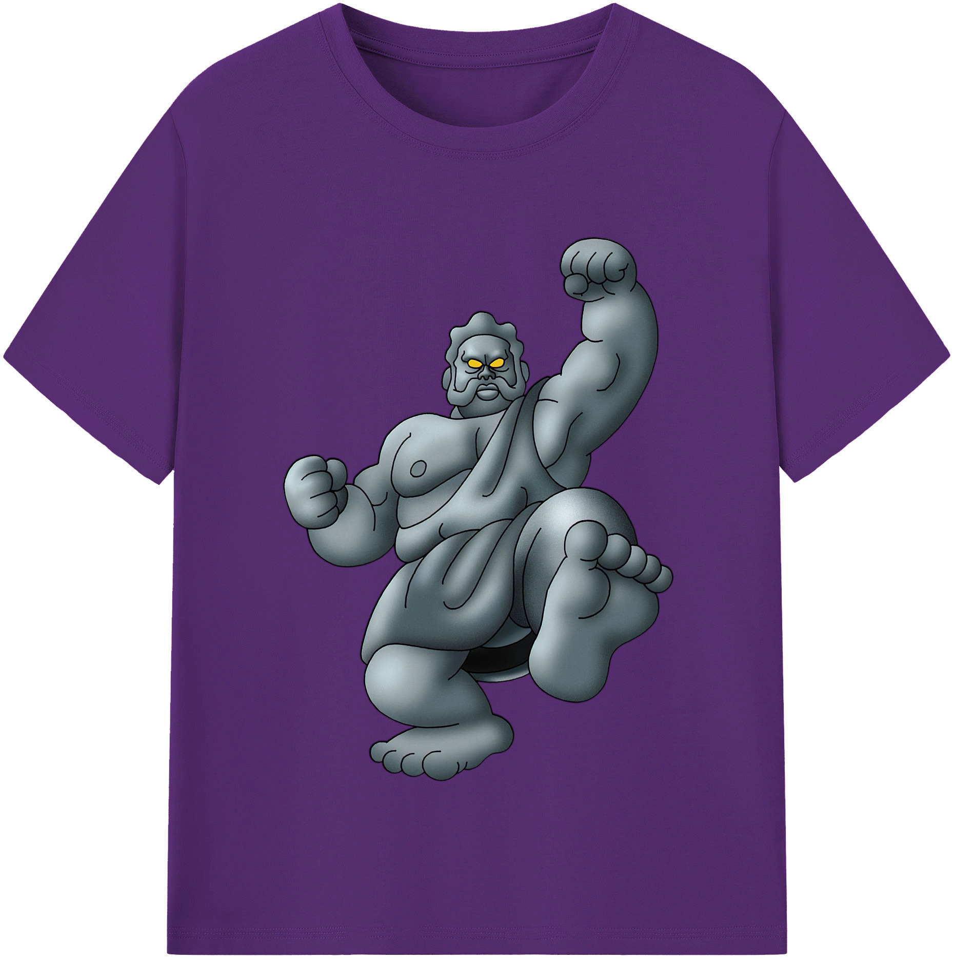 （画像用） ドラゴンクエスト Doragon Kuesuto Dragon Quest 綿100％半袖Tシャツ（フロントプリント）