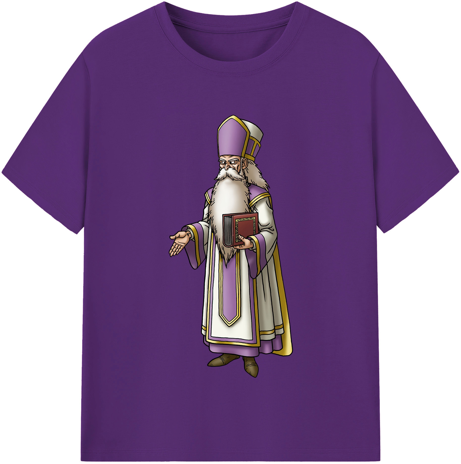 （画像用） ドラゴンクエスト Doragon Kuesuto Dragon Quest 綿100％半袖Tシャツ（フロントプリント）