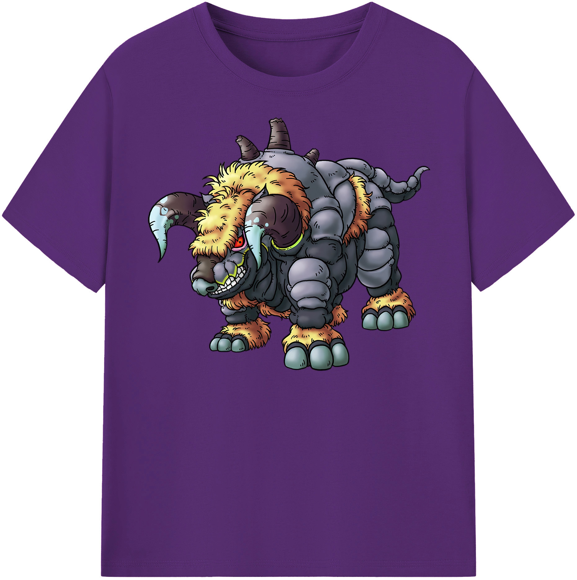 （画像用） ドラゴンクエスト Doragon Kuesuto Dragon Quest 綿100％半袖Tシャツ（フロントプリント）