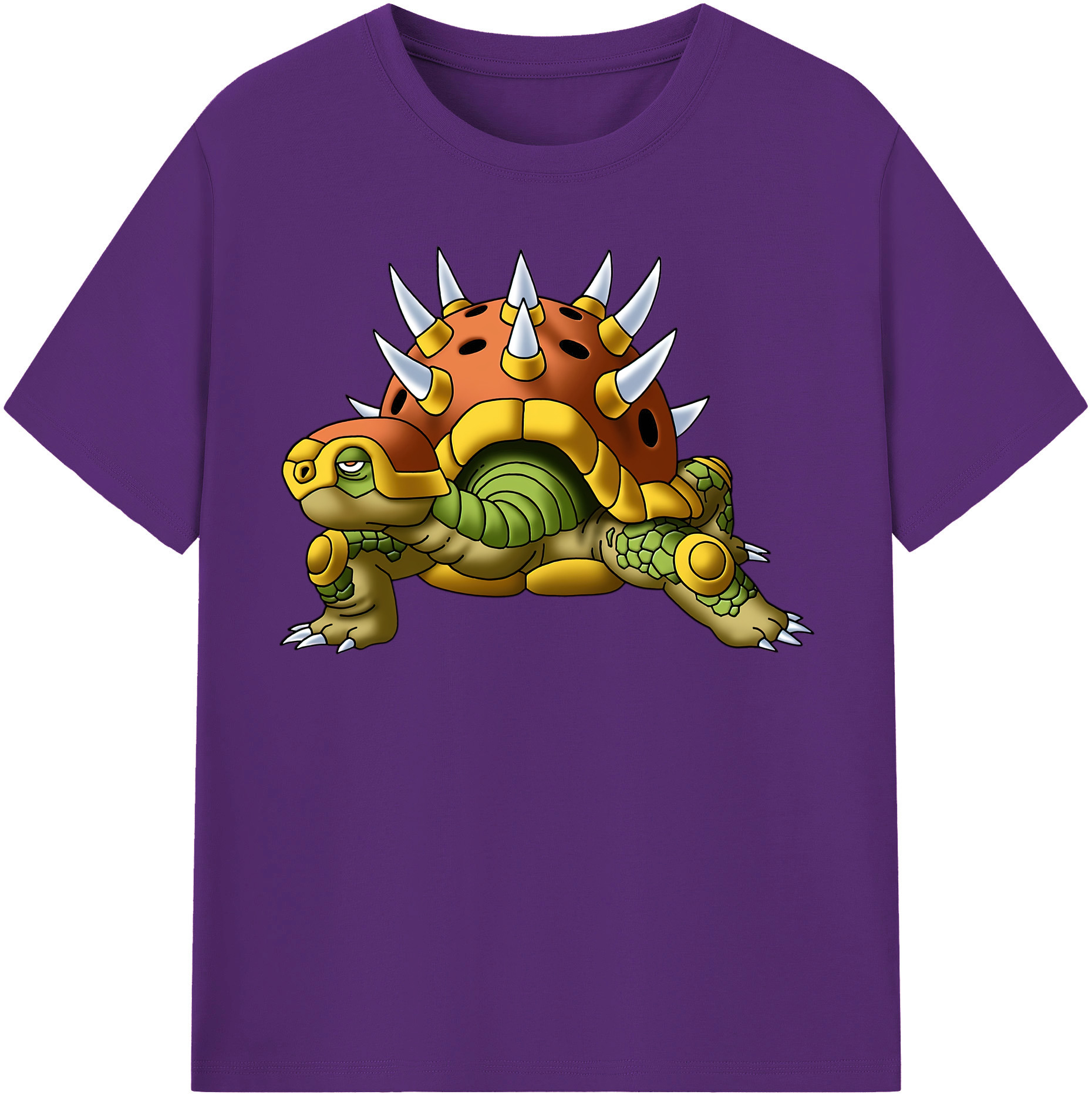 （画像用） ドラゴンクエスト Doragon Kuesuto Dragon Quest 綿100％半袖Tシャツ（フロントプリント）