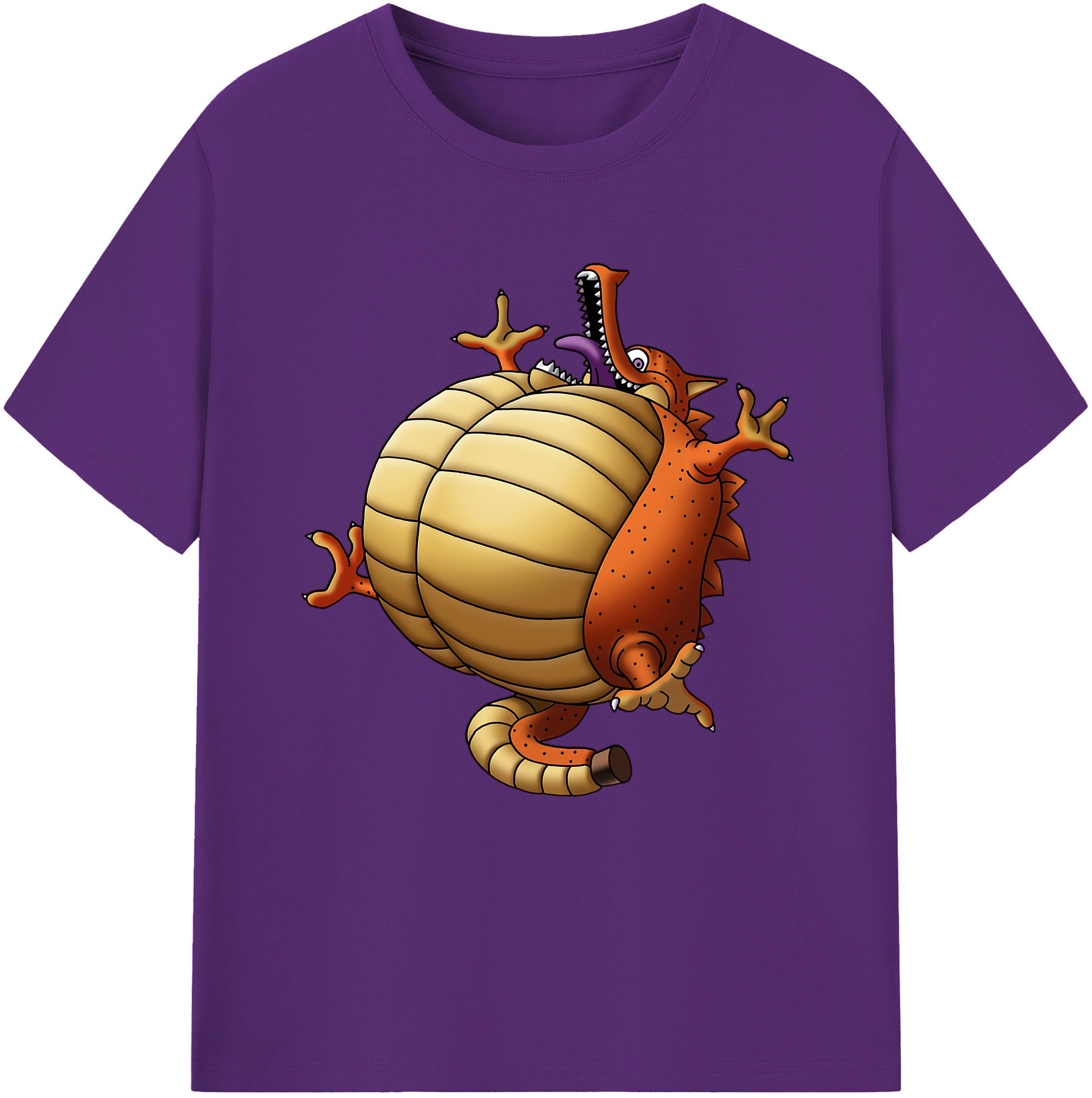 （画像用） ドラゴンクエスト Doragon Kuesuto Dragon Quest 綿100％半袖Tシャツ（フロントプリント）