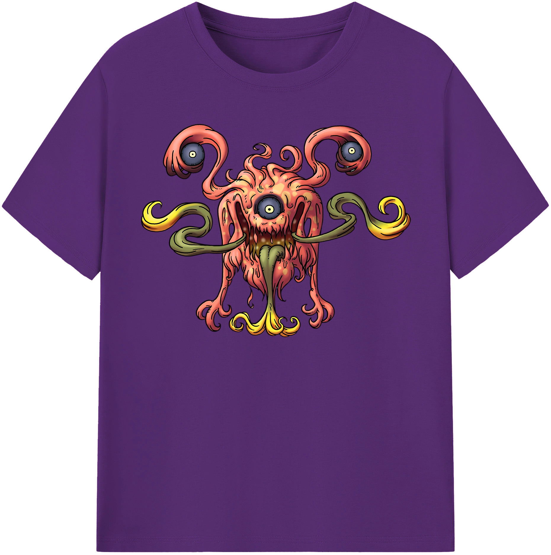 （画像用） ドラゴンクエスト Doragon Kuesuto Dragon Quest 綿100％半袖Tシャツ（フロントプリント）