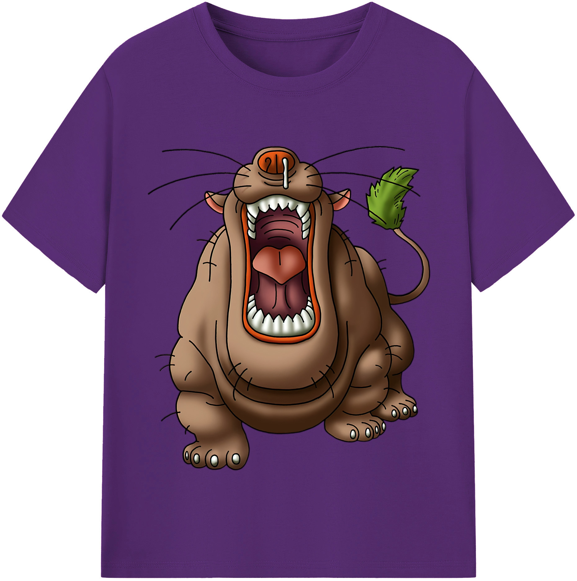 （画像用） ドラゴンクエスト Doragon Kuesuto Dragon Quest 綿100％半袖Tシャツ（フロントプリント）
