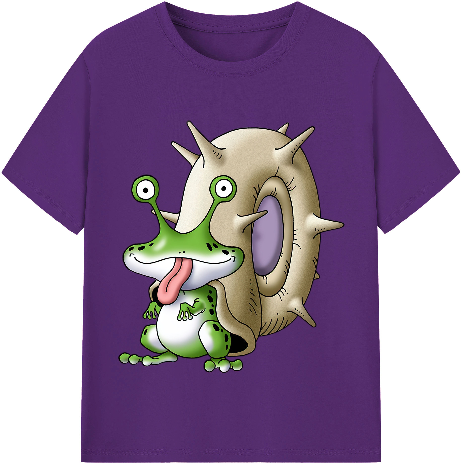 （画像用） ドラゴンクエスト Doragon Kuesuto Dragon Quest 綿100％半袖Tシャツ（フロントプリント）