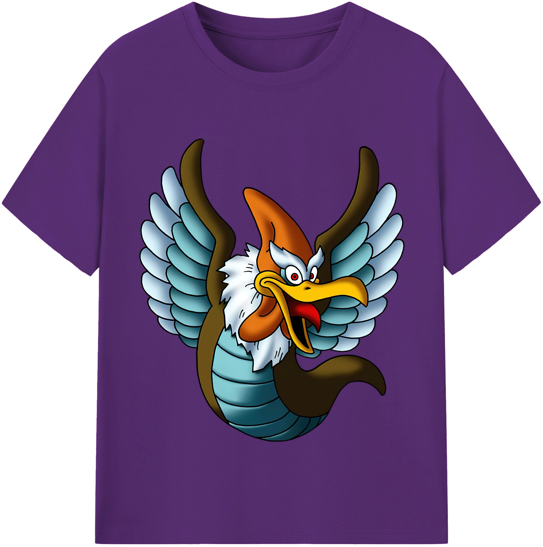 （画像用） ドラゴンクエスト Doragon Kuesuto Dragon Quest 綿100％半袖Tシャツ（フロントプリント）