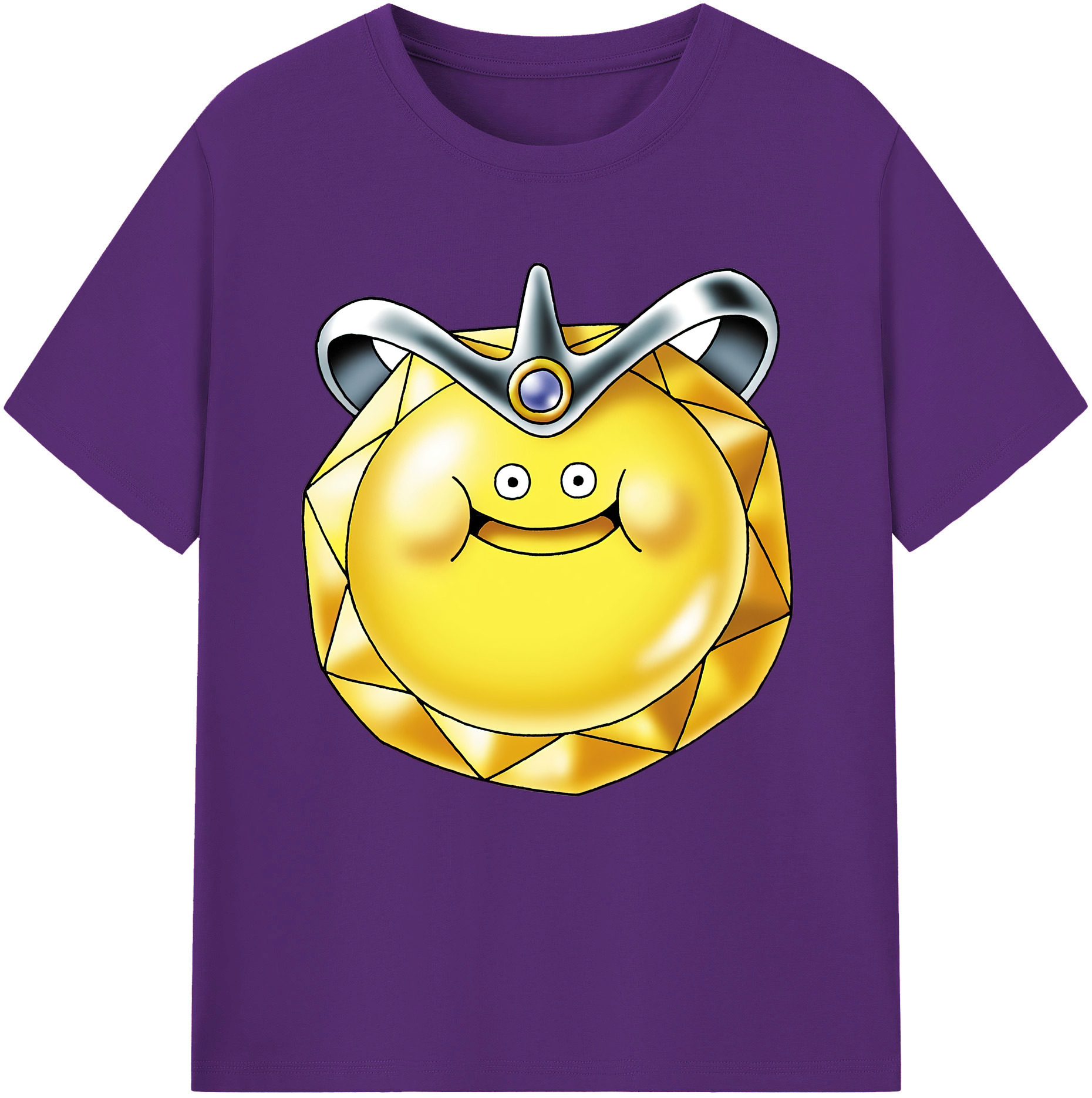 （画像用） ドラゴンクエスト Doragon Kuesuto Dragon Quest 綿100％半袖Tシャツ（フロントプリント）
