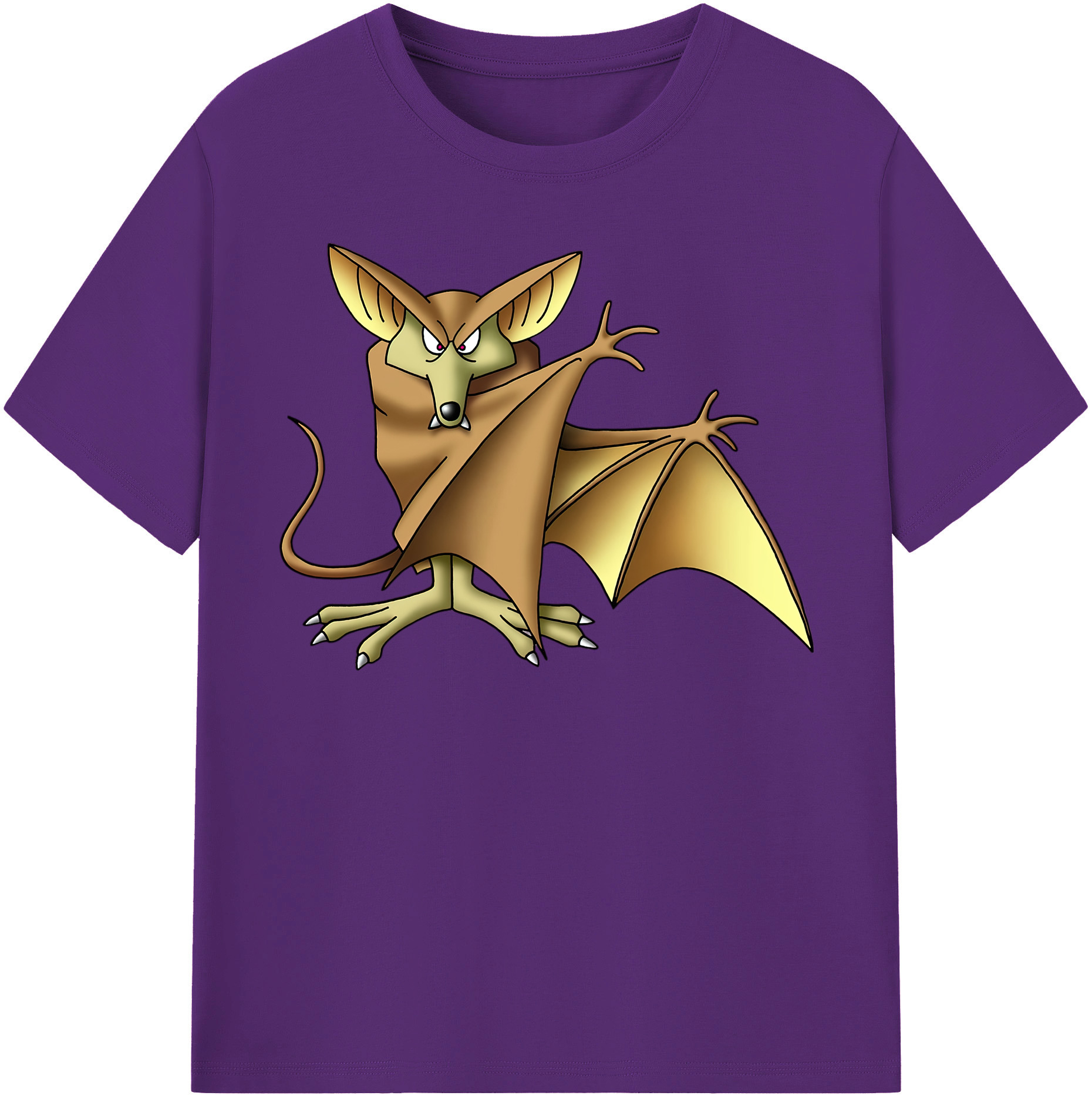 （画像用） ドラゴンクエスト Doragon Kuesuto Dragon Quest 綿100％半袖Tシャツ（フロントプリント）