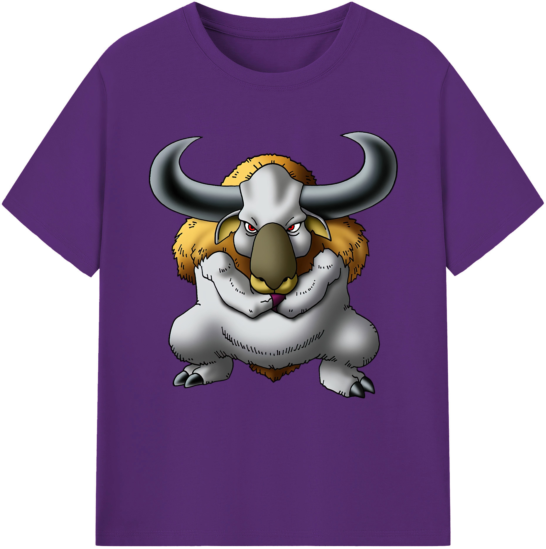 （画像用） ドラゴンクエスト Doragon Kuesuto Dragon Quest 綿100％半袖Tシャツ（フロントプリント）
