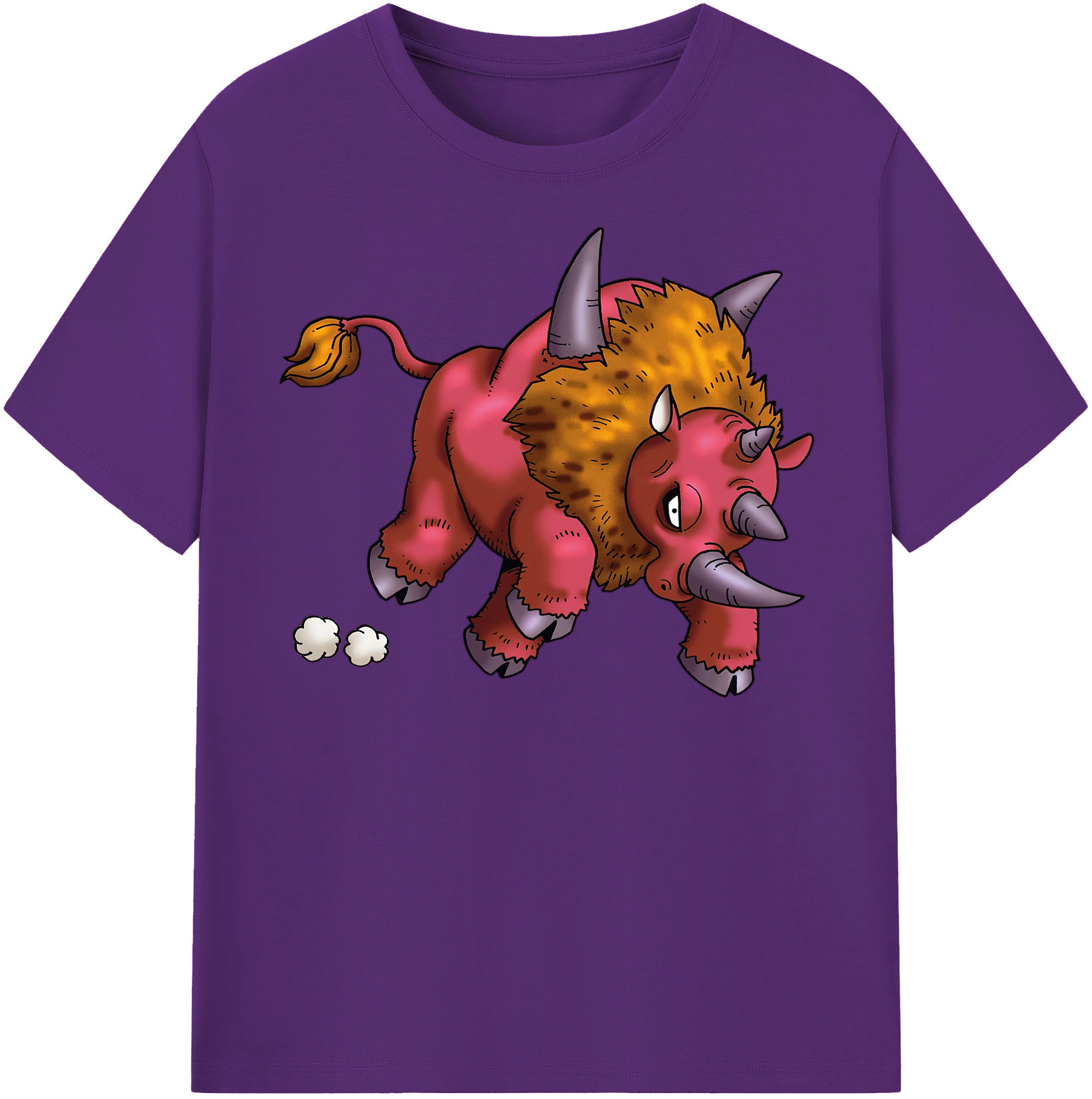（画像用） ドラゴンクエスト Doragon Kuesuto Dragon Quest 綿100％半袖Tシャツ（フロントプリント）