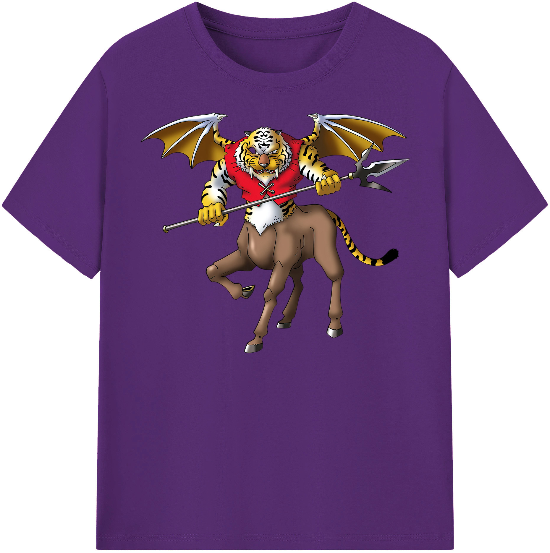 （画像用） ドラゴンクエスト Doragon Kuesuto Dragon Quest 綿100％半袖Tシャツ（フロントプリント）