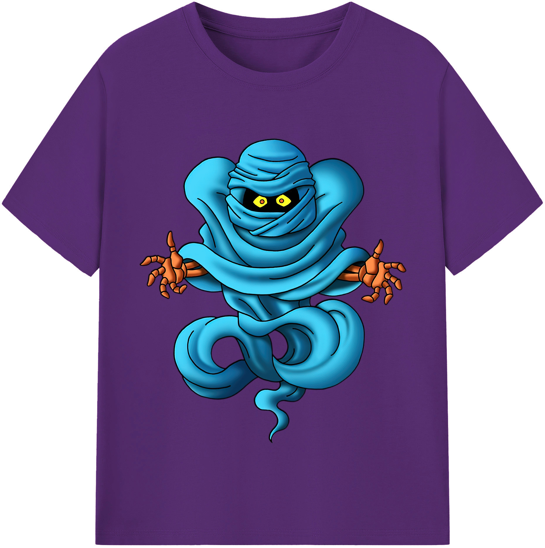（画像用） ドラゴンクエスト Doragon Kuesuto Dragon Quest 綿100％半袖Tシャツ（フロントプリント）