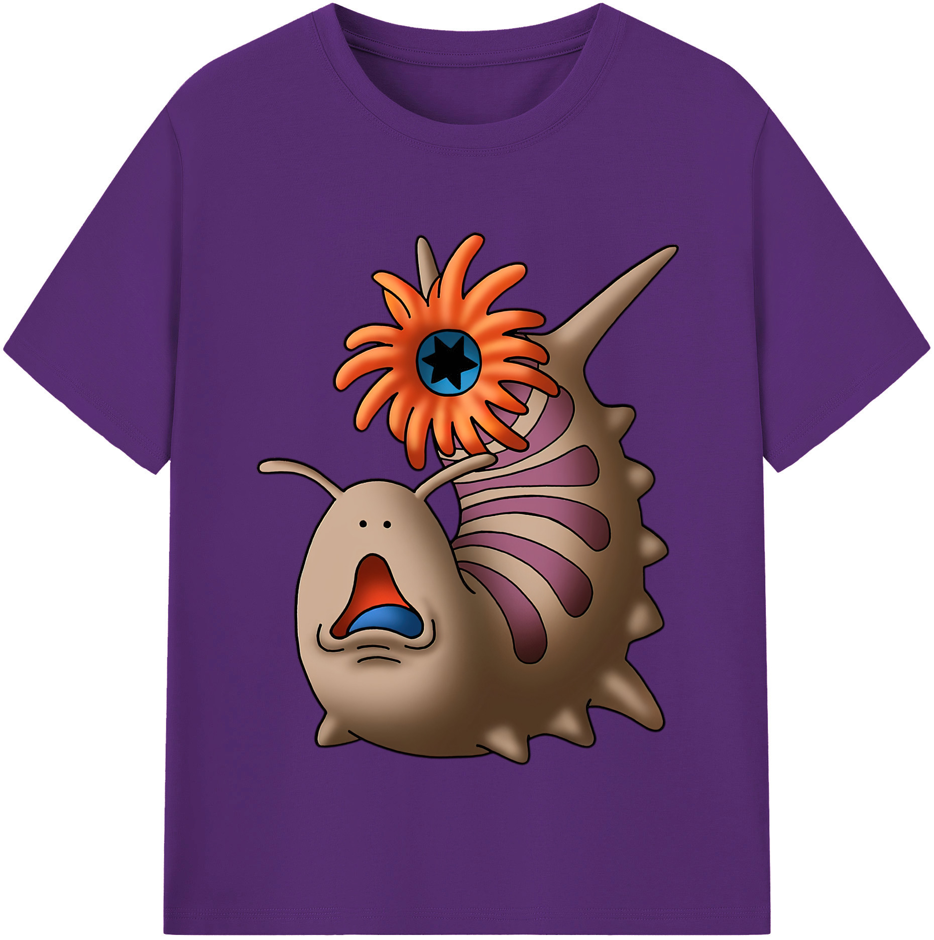 （画像用） ドラゴンクエスト Doragon Kuesuto Dragon Quest 綿100％半袖Tシャツ（フロントプリント）