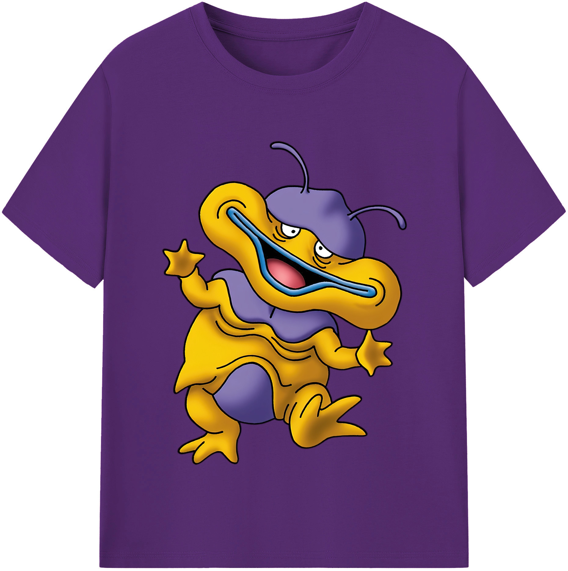 （画像用） ドラゴンクエスト Doragon Kuesuto Dragon Quest 綿100％半袖Tシャツ（フロントプリント）