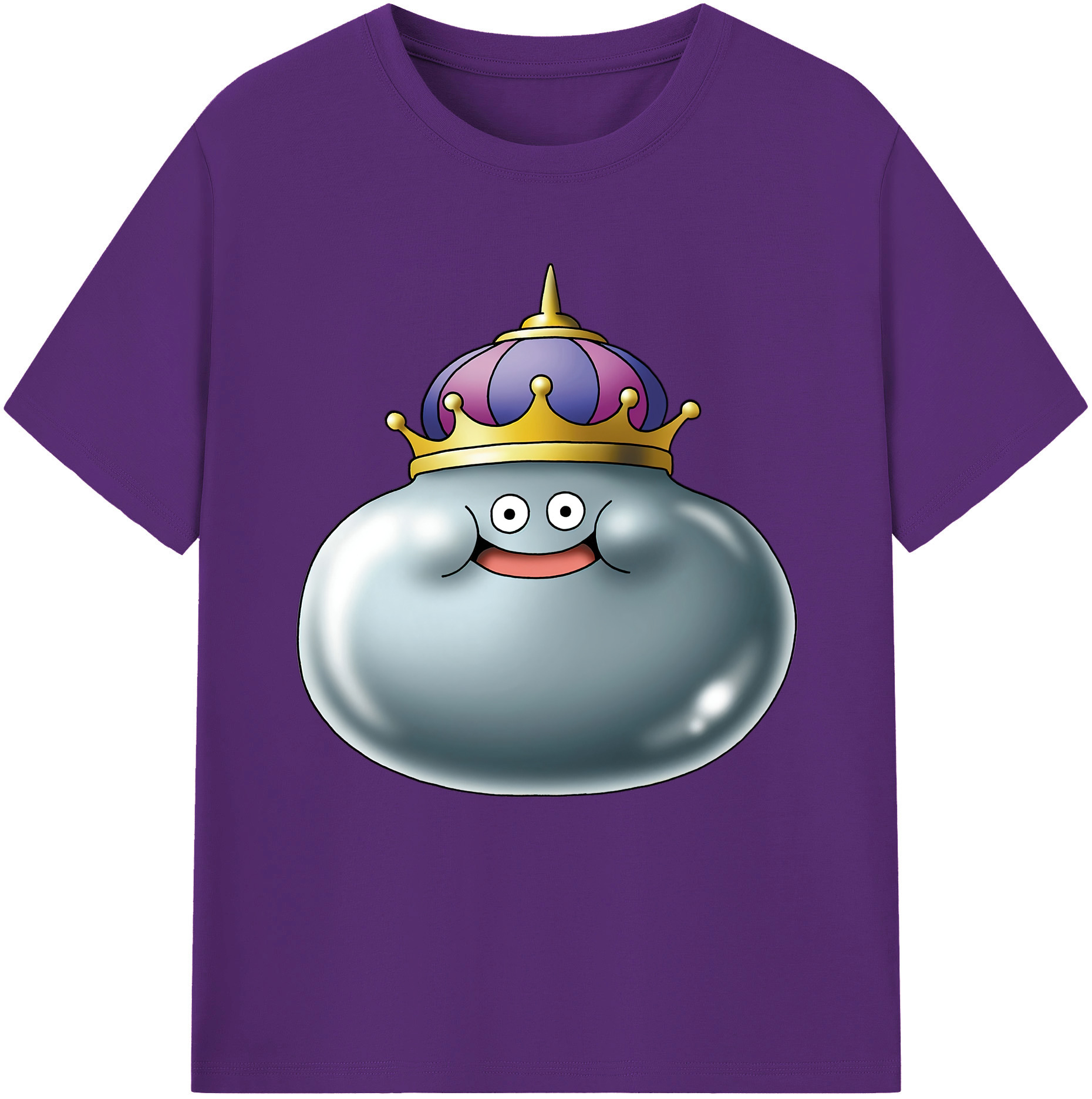 （画像用） ドラゴンクエスト Doragon Kuesuto Dragon Quest 綿100％半袖Tシャツ（フロントプリント）