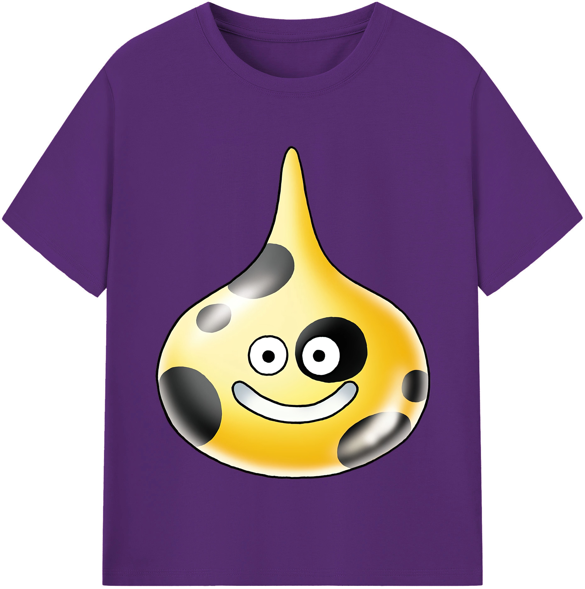 （画像用） ドラゴンクエスト Doragon Kuesuto Dragon Quest 綿100％半袖Tシャツ（フロントプリント）