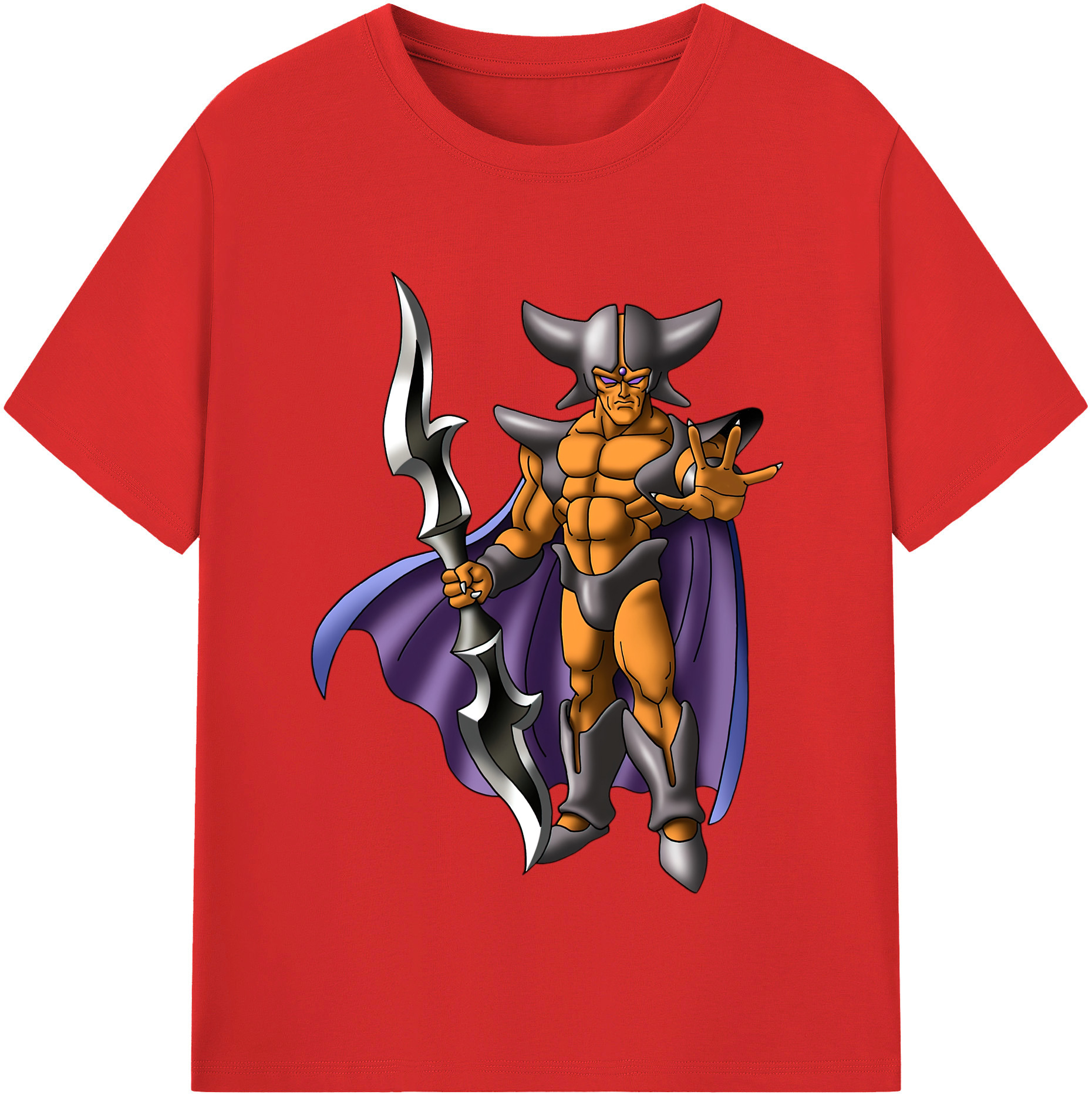 （画像用） ドラゴンクエスト Doragon Kuesuto Dragon Quest 綿100％半袖Tシャツ（フロントプリント）