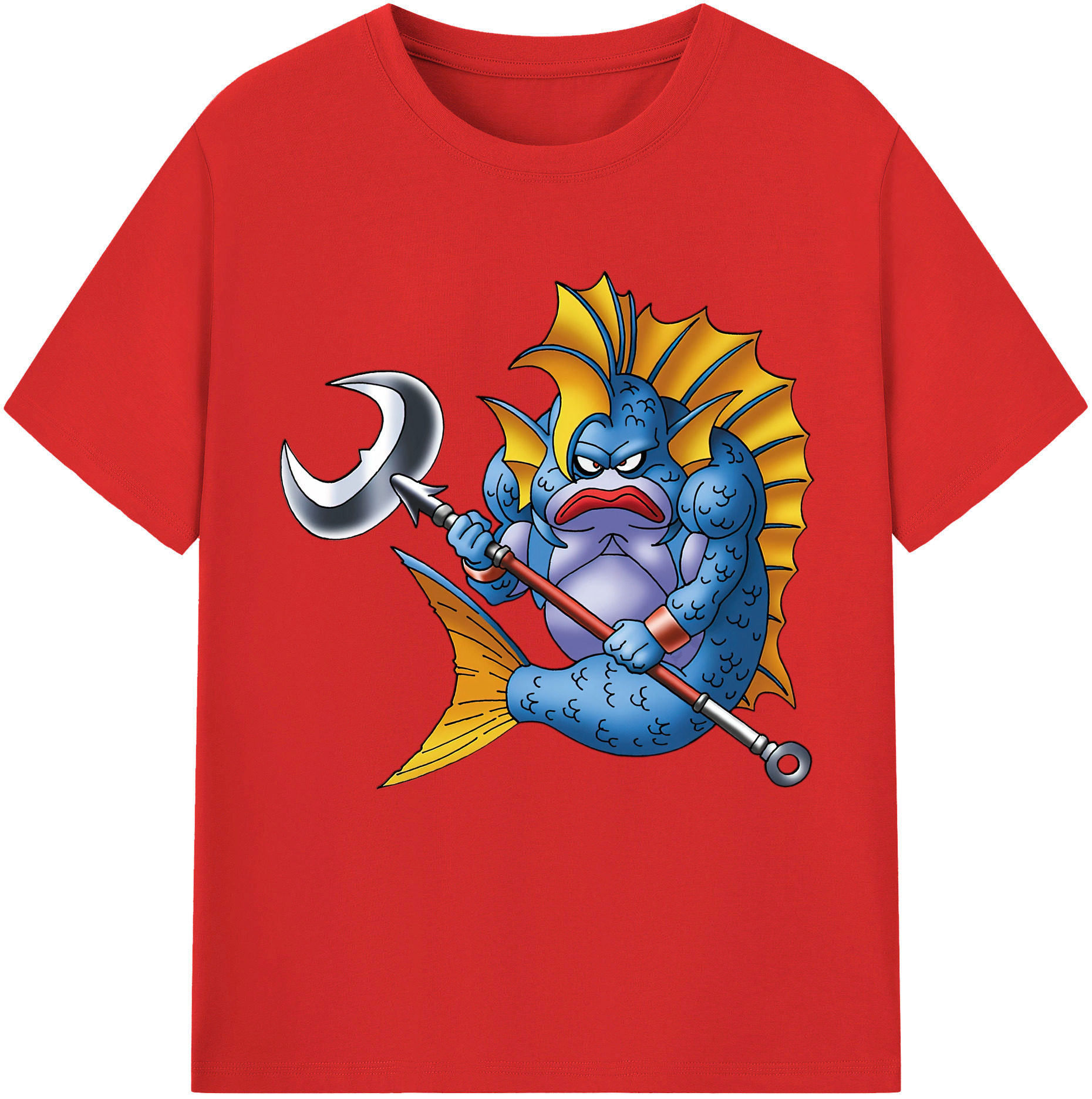 （画像用） ドラゴンクエスト Doragon Kuesuto Dragon Quest 綿100％半袖Tシャツ（フロントプリント）
