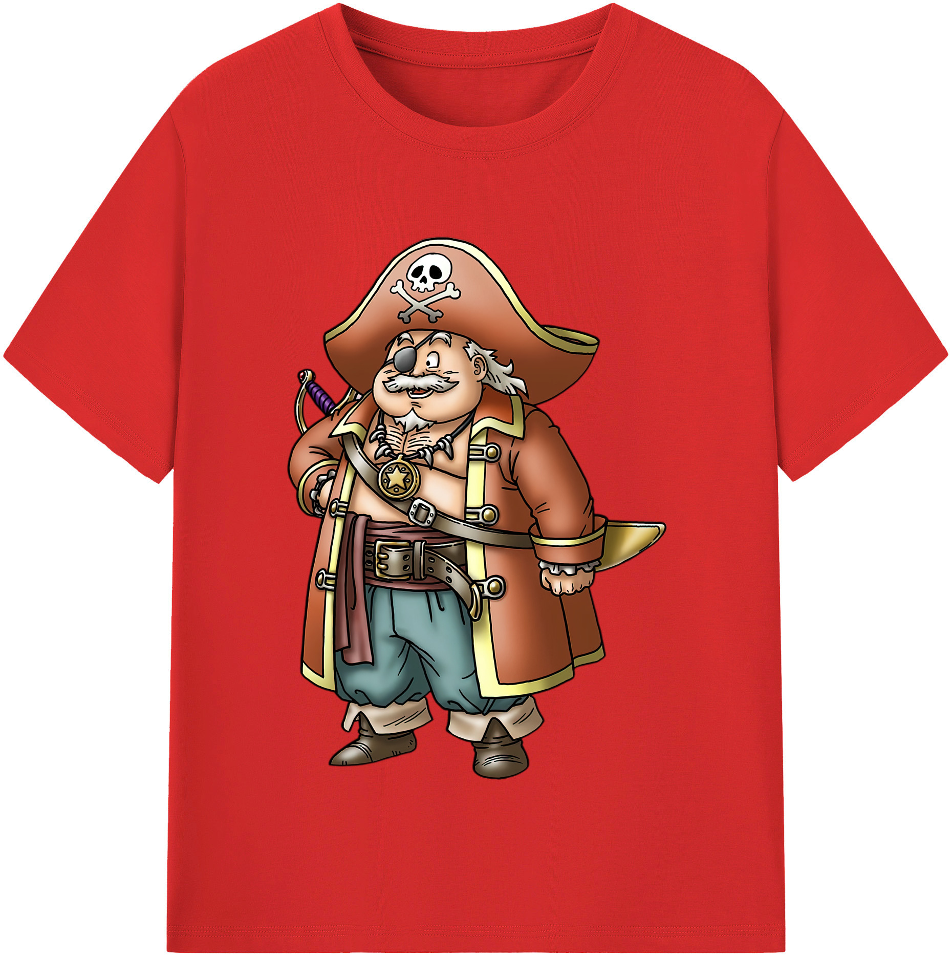 （画像用） ドラゴンクエスト Doragon Kuesuto Dragon Quest 綿100％半袖Tシャツ（フロントプリント）